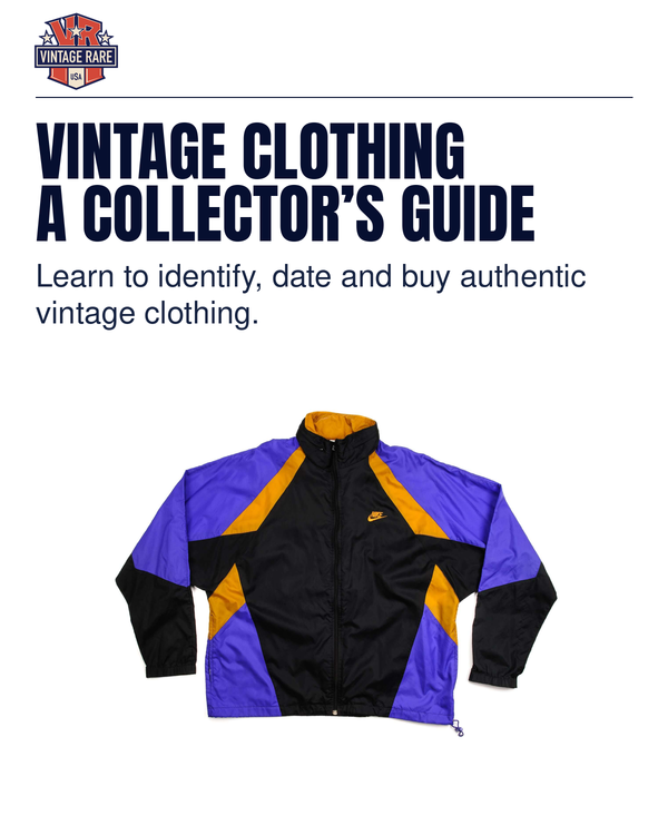 VINTAGE CLOTHING A COLLECTOR’S GUIDE — Nike color-block windbreaker. Vintage Rare USA guide.