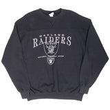 Vintage Nfl Oakland Raiders Embroidered 1990S Sweatshirt Size Large