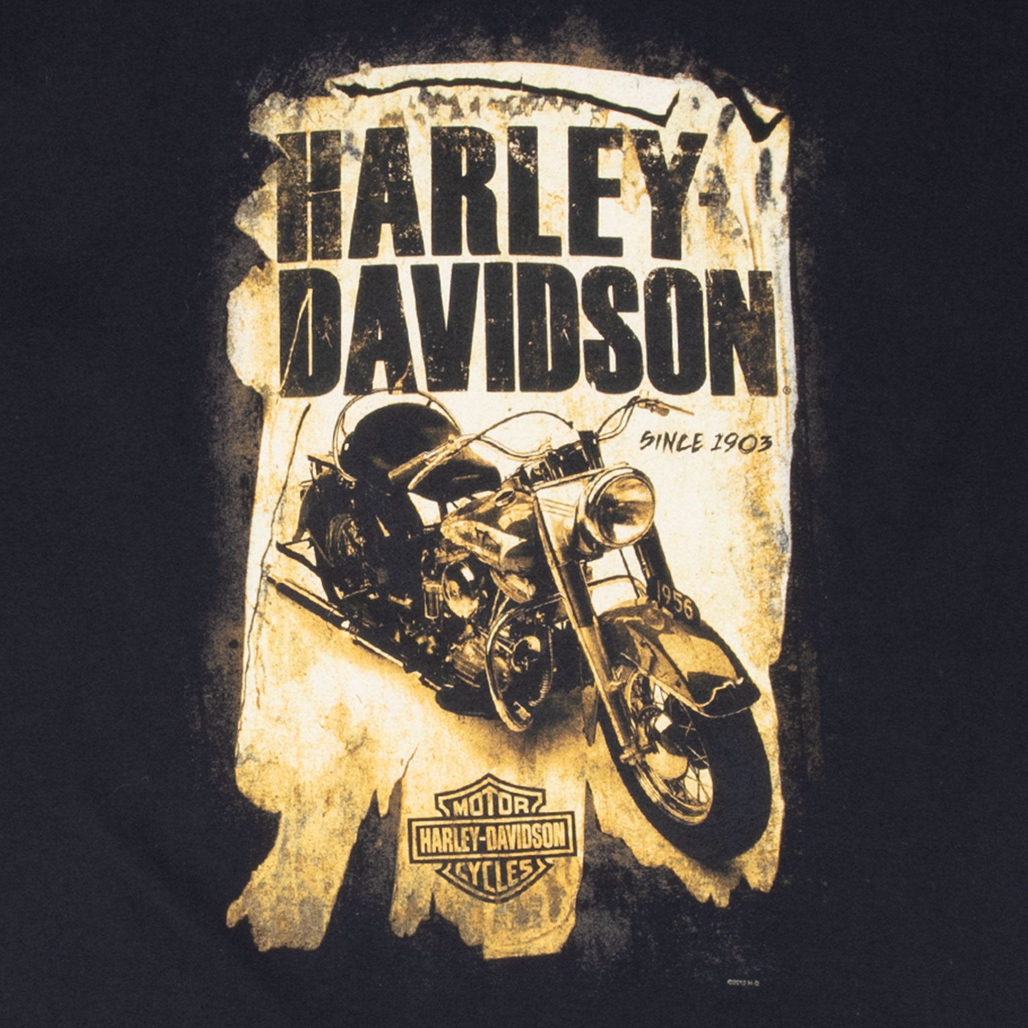 Vintage Harley Davidson Ramstein Air Base Germany Tee Shirt Size XL
