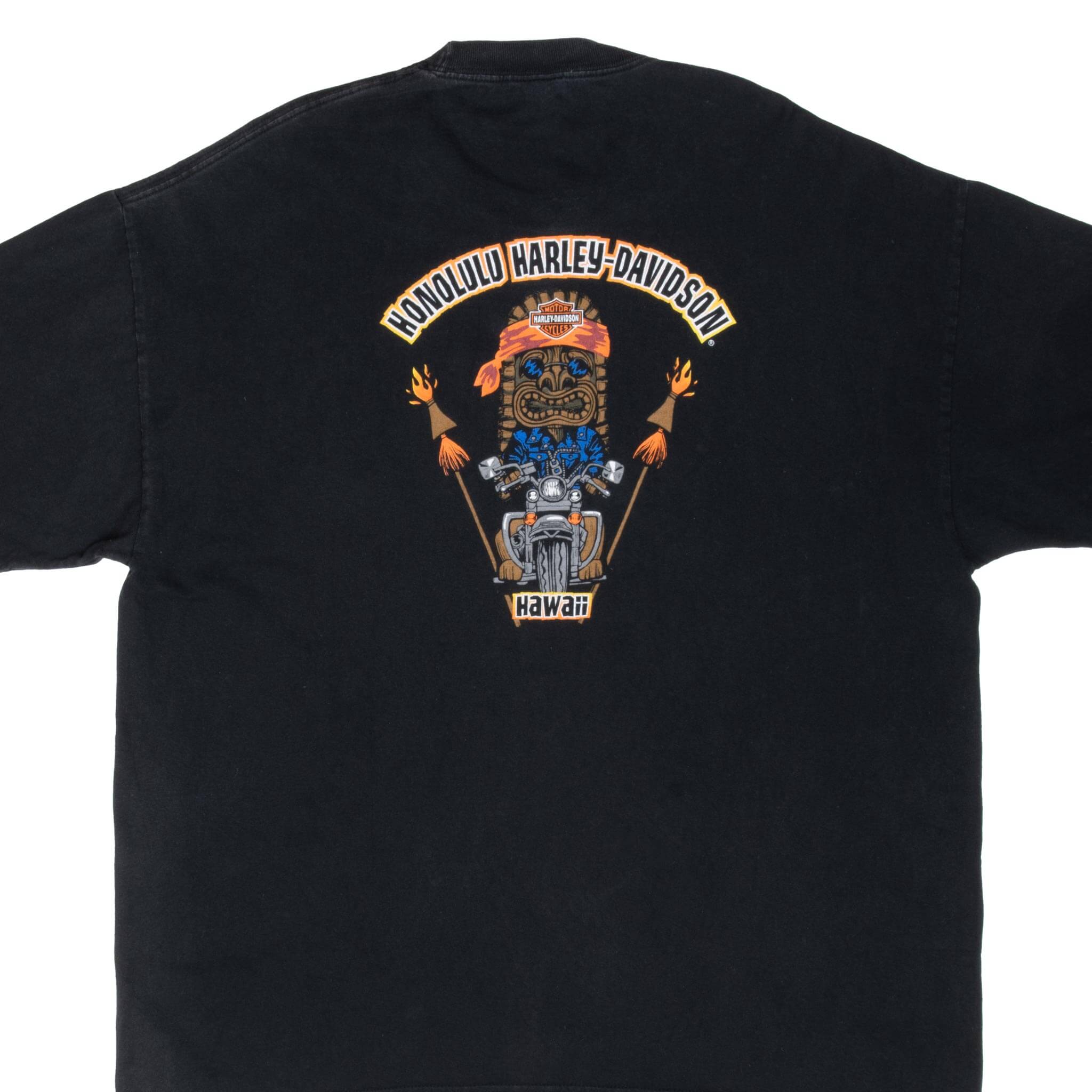 Vintage Harley Davidson Honolulu Hawaii 2000S Tee Shirt Size 2XL