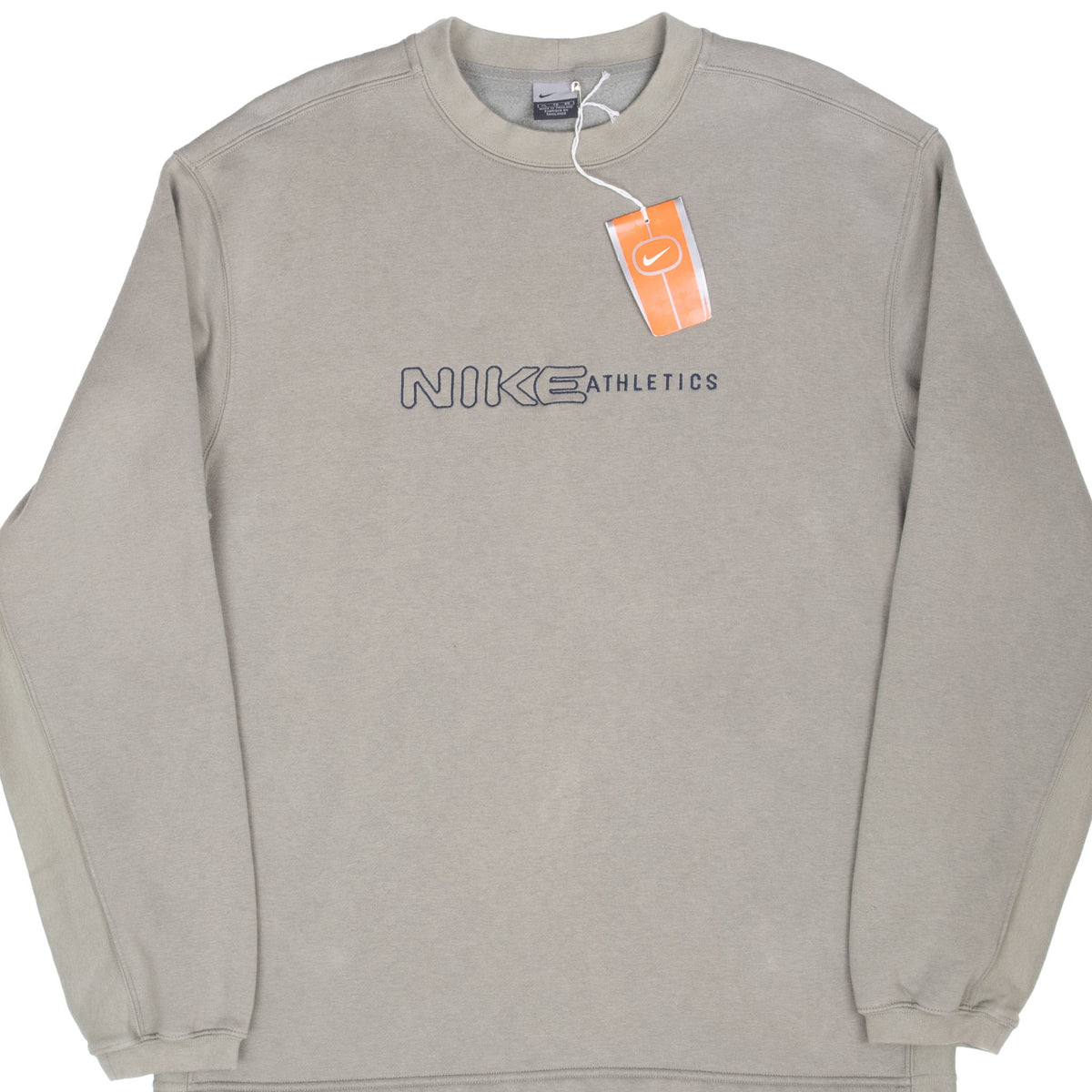 Vintage Nike Spellout Sage Green Sweatshirt 2000S Size XL
