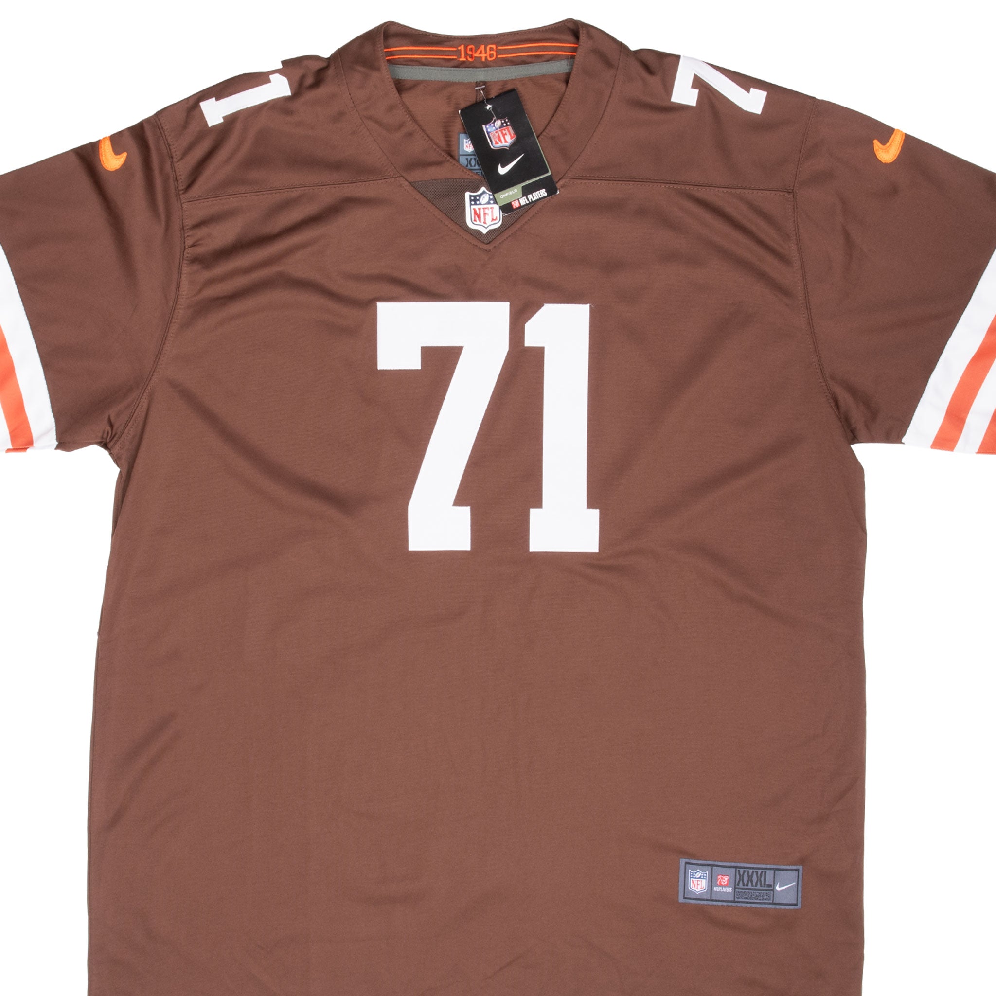 Vintage Nfl Cleveland Browns Willis Jr #71 Nike Jersey 2000S Size 3XL Deadstock