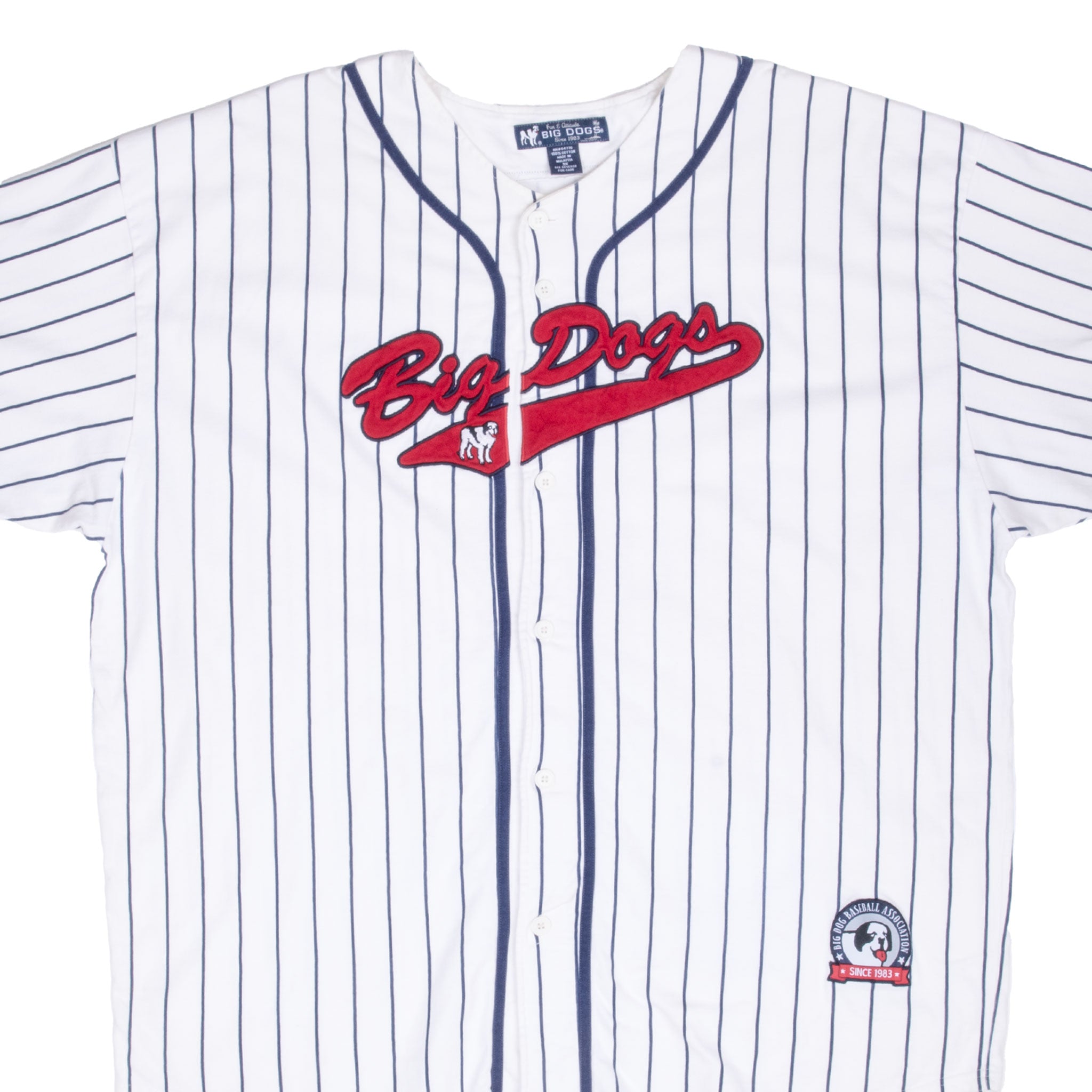 Vintage Big Dogs Baseball 1990S Baseball Jersey Size 3XL