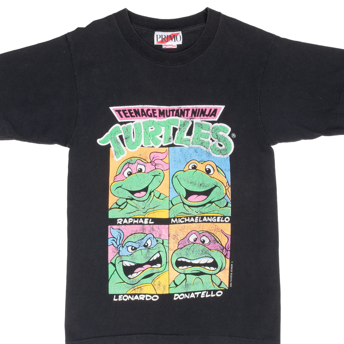 Vintage Teenage Mutant Ninja Turtles 1990 Tee Shirt Small Made In Usa With Single Stitch Sleeves