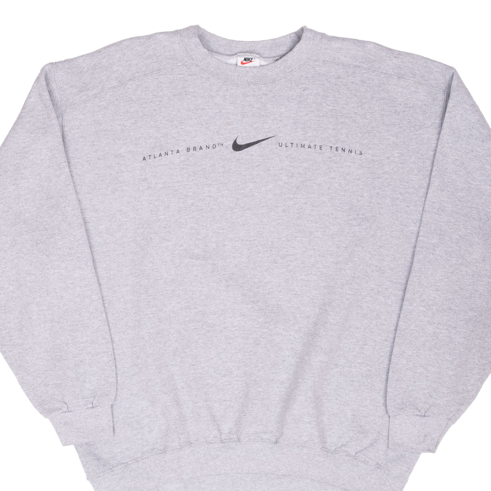 Vintage Nike Atlanta Brand Ultimate Tennis Sweatshirt 1997 Size Large Made In Usa