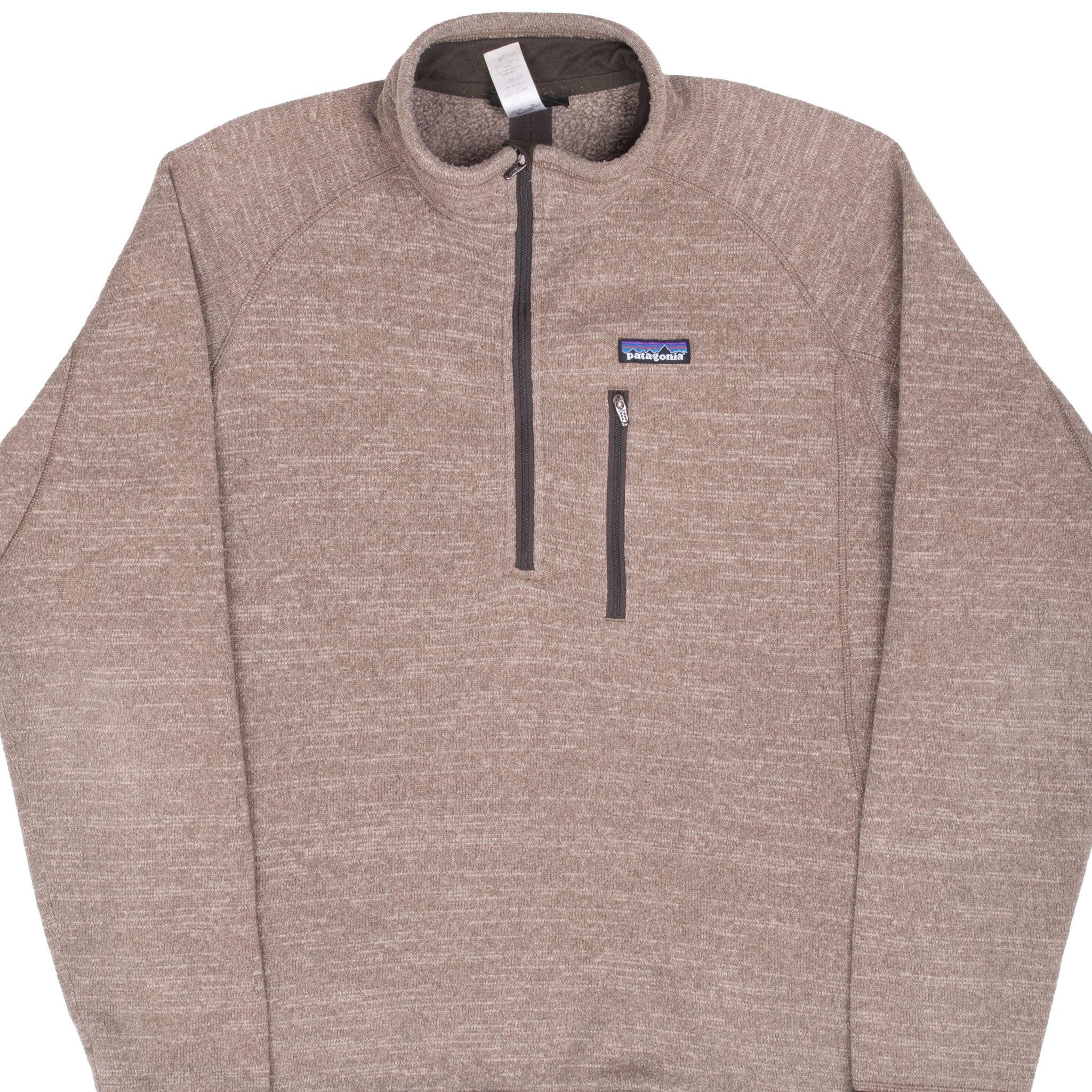 VINTAGE PATAGONIA BROWN PULLOVER BETTER SWEATER HALF ZIP FLEECE 2010S JACKET LARGE