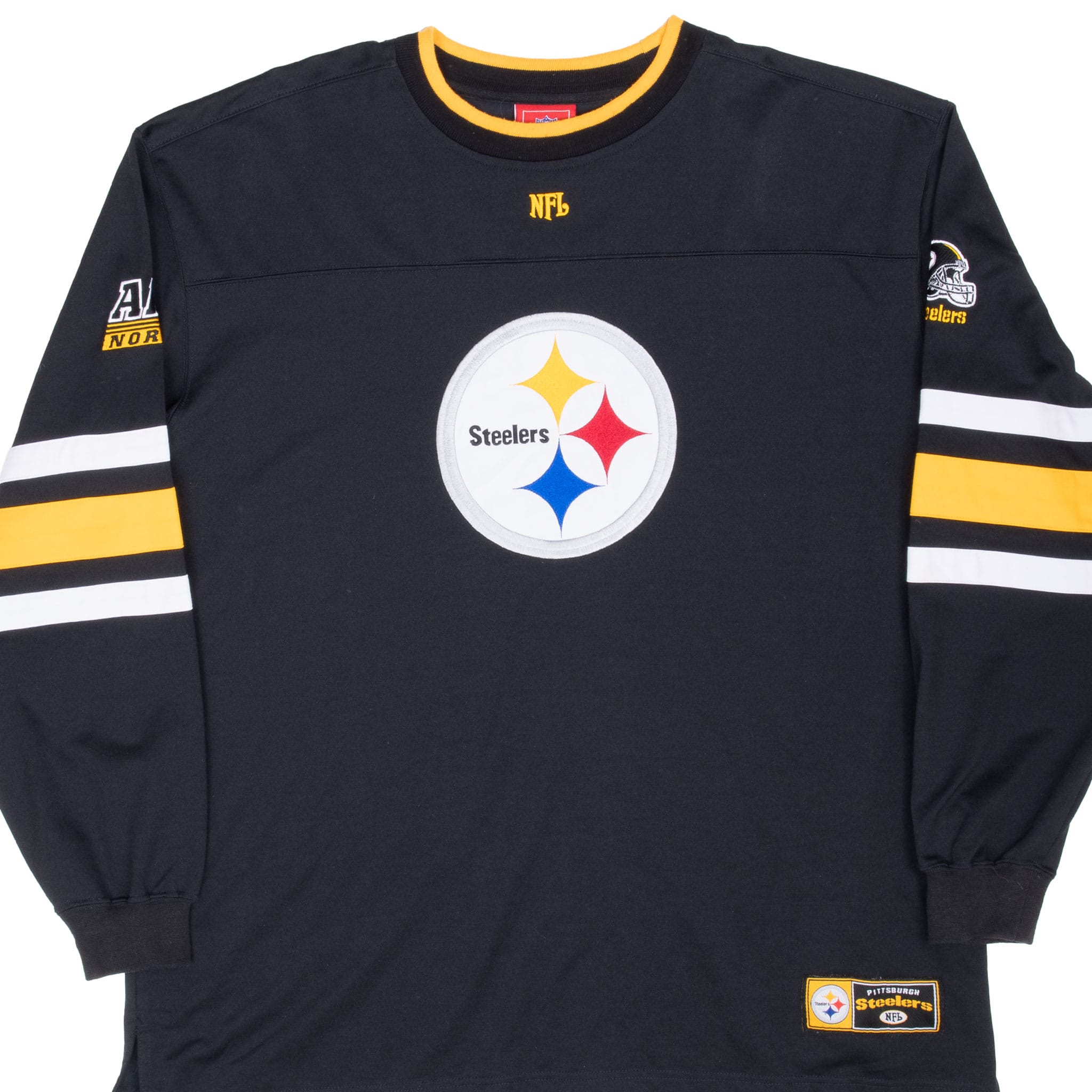 Vintage Nfl Pittsburgh Steelers Long Sleeve Jersey 2000S Size XL