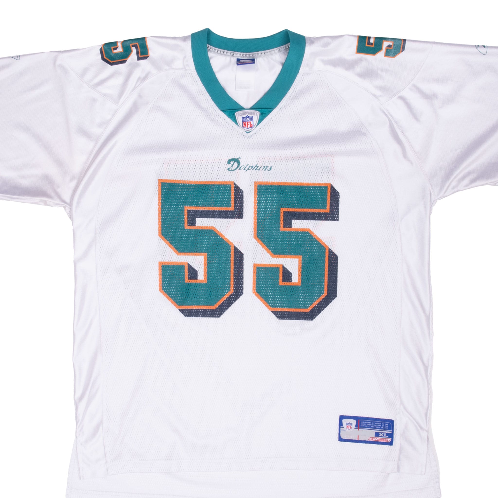 Vintage Nfl Miami Dolphins Seau #55 Reebok Jersey 2000S Size Xl