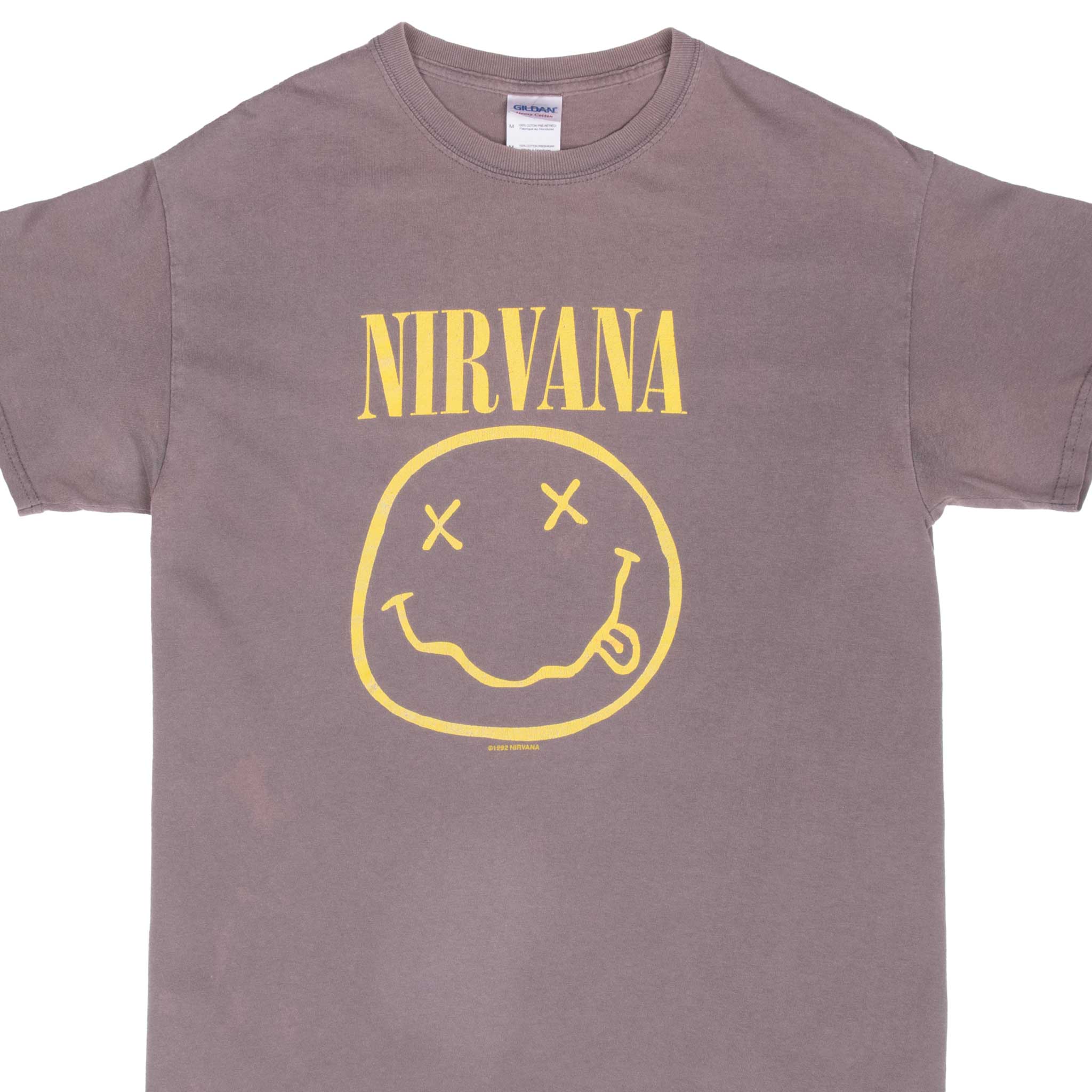Vintage Nirvana 1992 Gildan Tee Shirt 2000S Size Medium