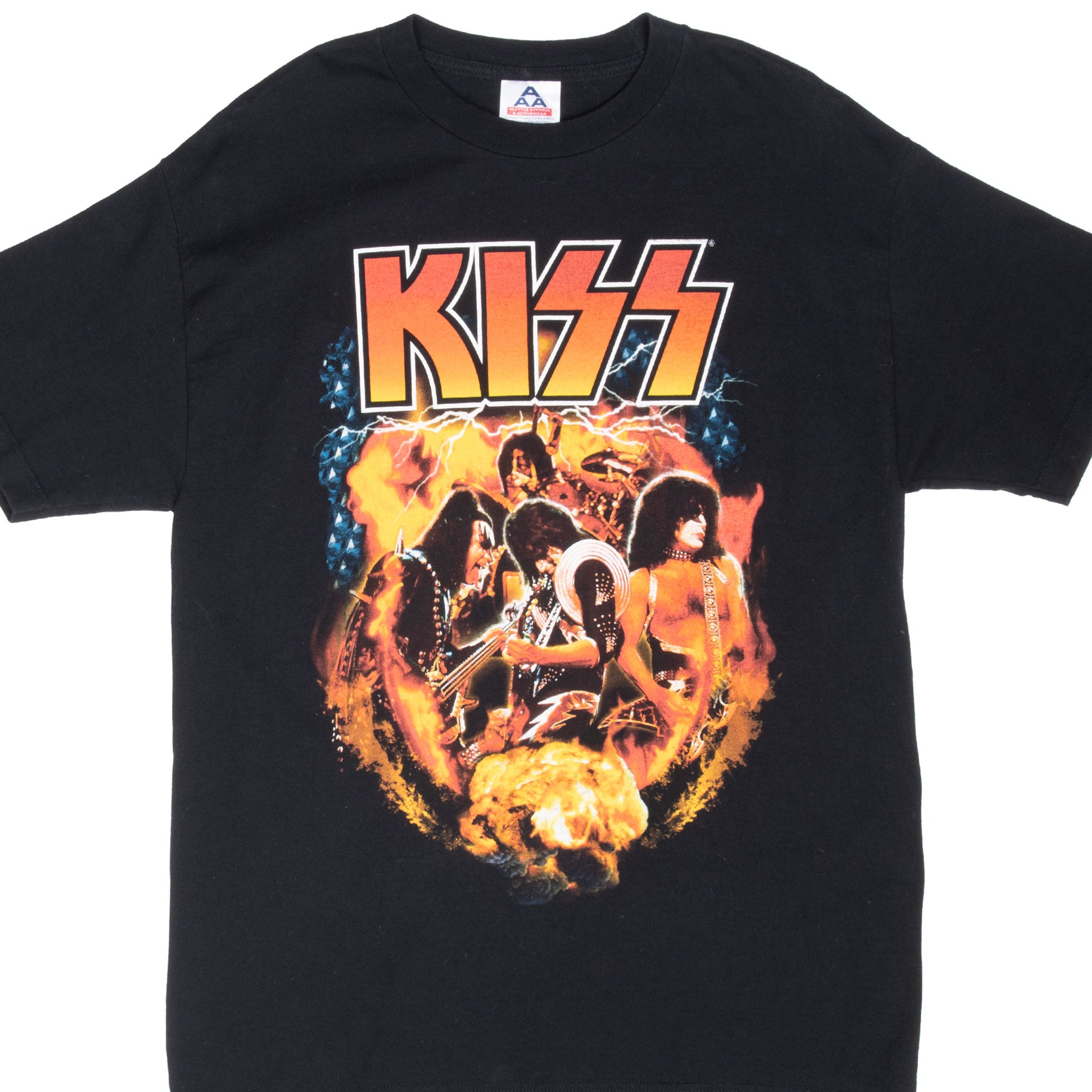 Vintage Kiss World Domination Tour 2003 2004 Tee Shirt Size Medium