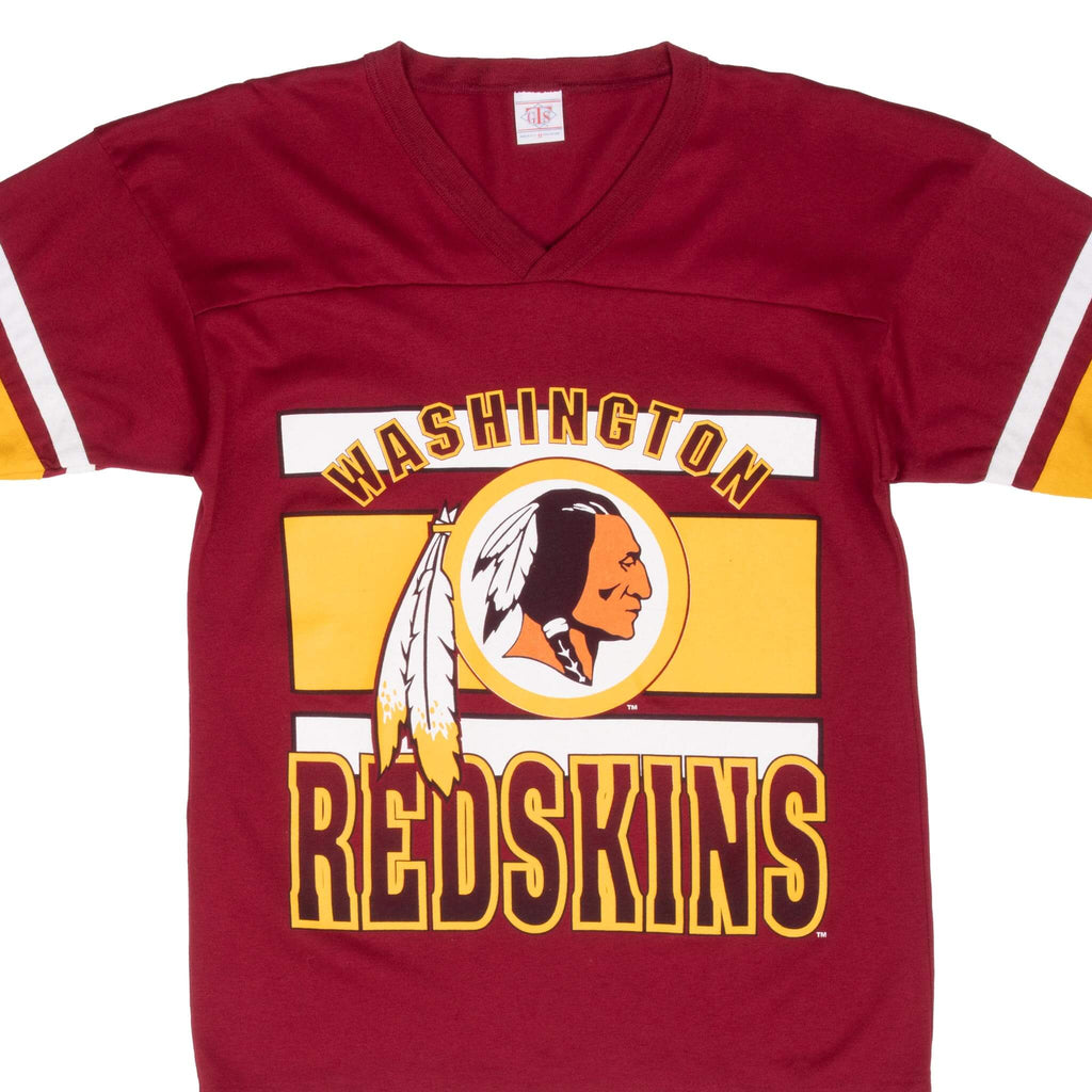 Vintage Nfl Washington Redskins 1980S Tee Shirt Size Medium Made In Usa With Single Stitch Sleeves