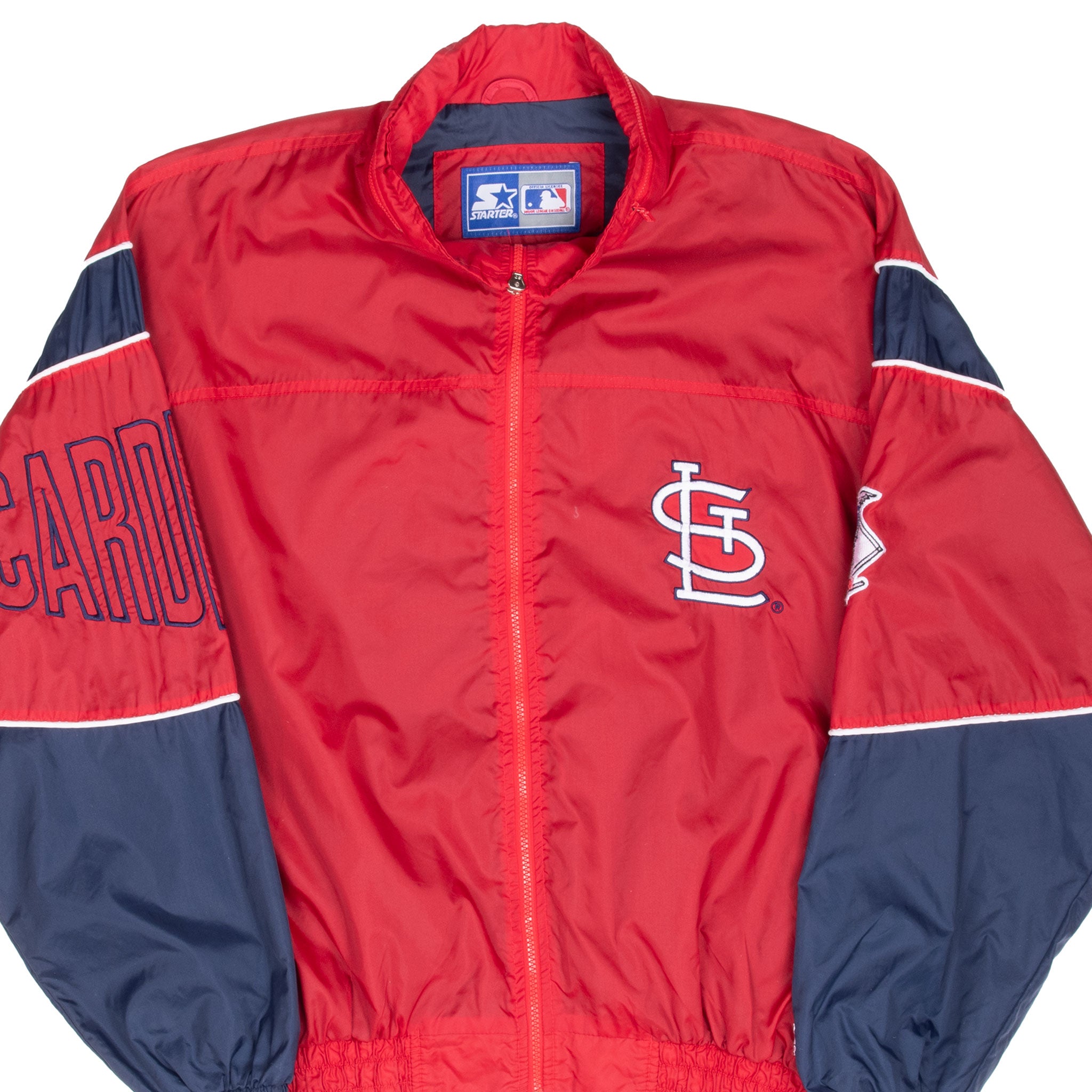 Vintage Mlb St Louis Cardinals Starter Windbreaker Jacket 1990S Size Large