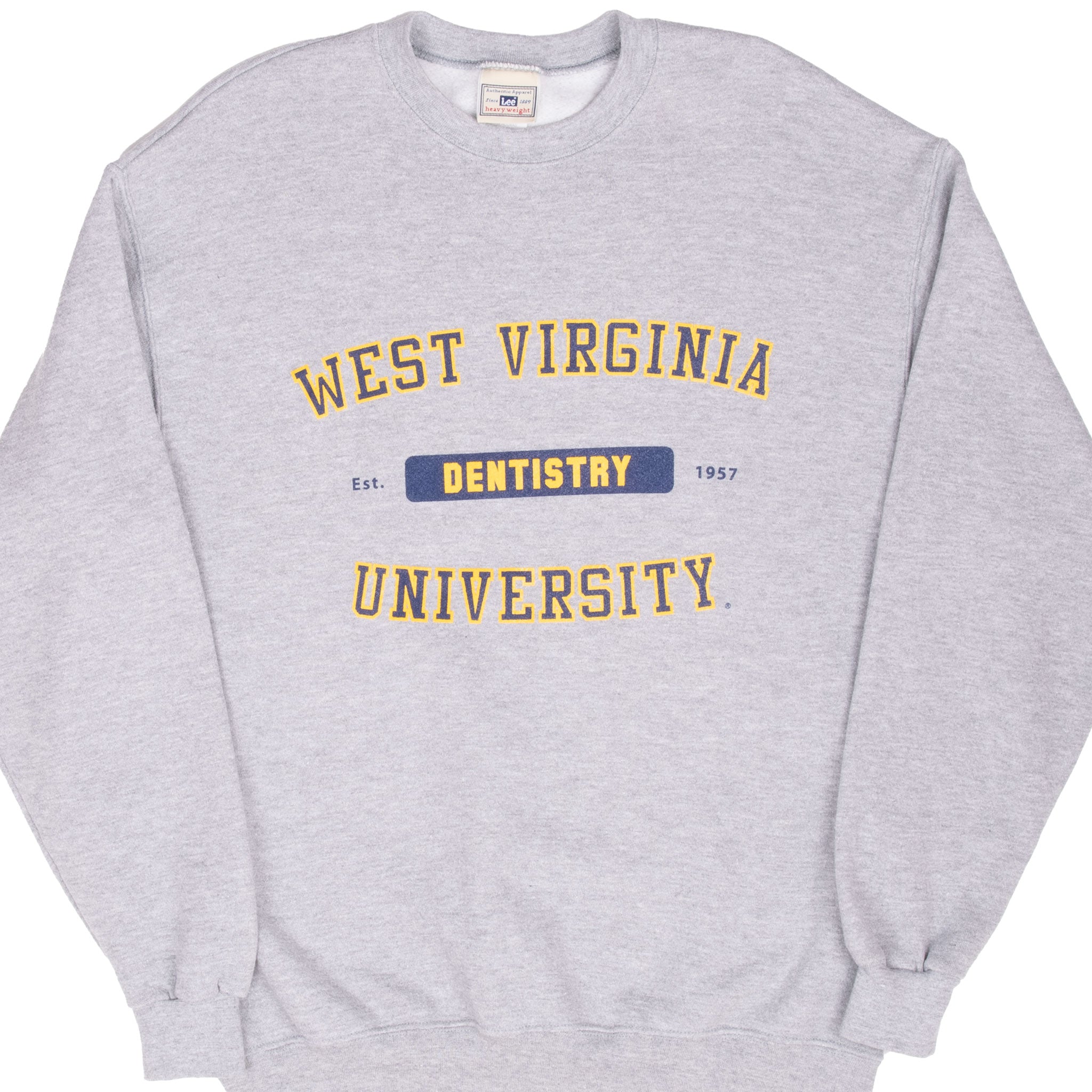 Vintage West Virginia Dentistry Grey Sweatshirt 2000S Size Medium