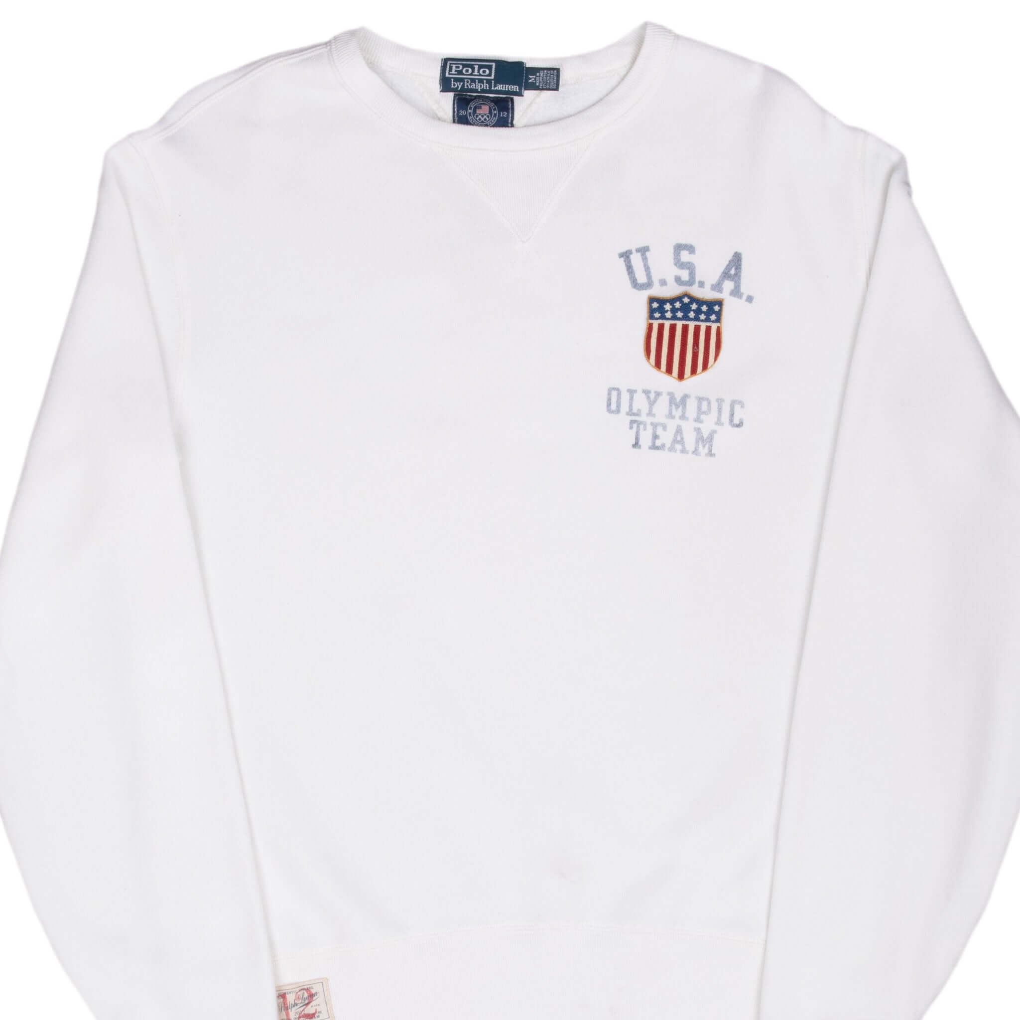Vintage Polo Ralph Lauren Usa Olympic Team Sweatshirt 2012 Size Medium