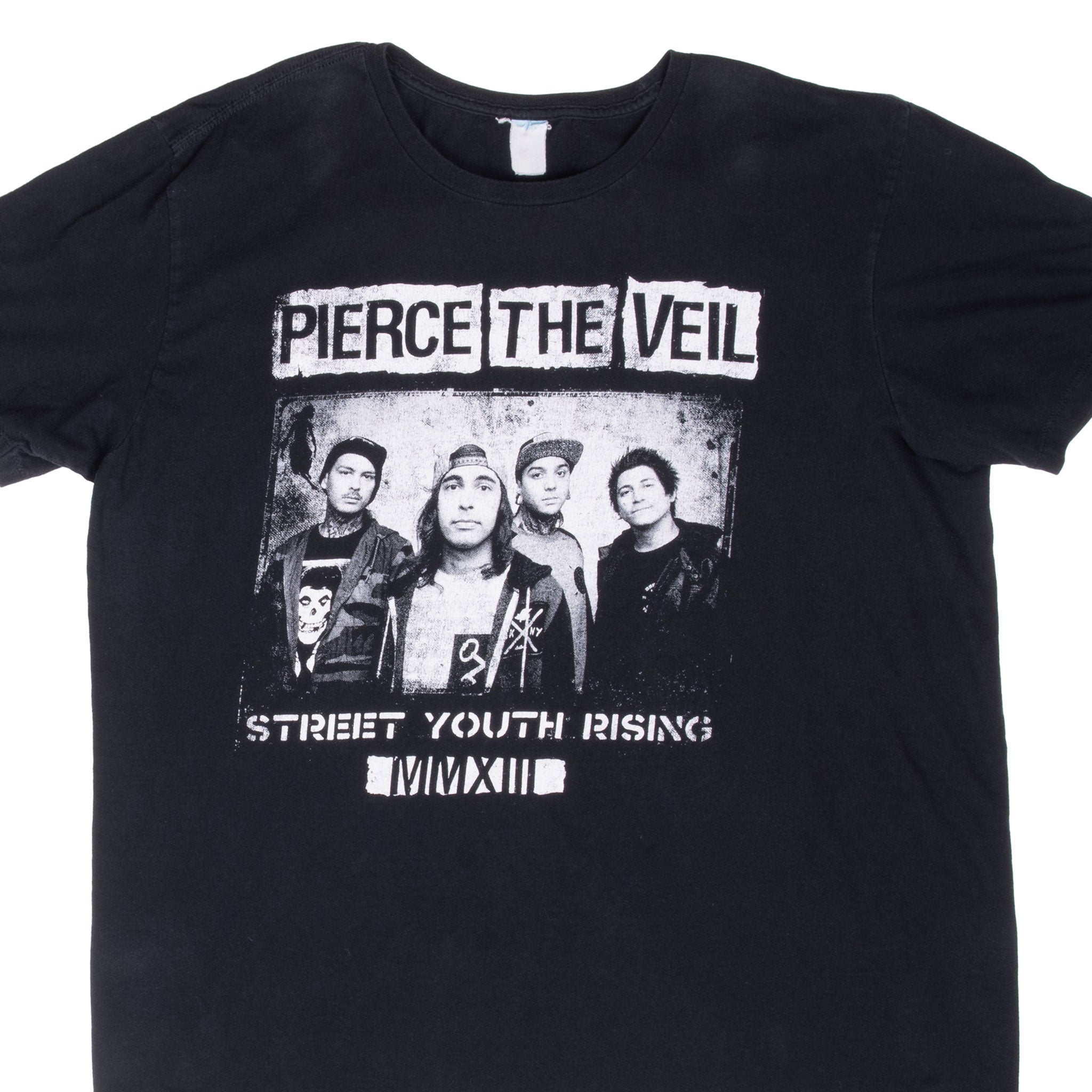 Vintage Pierce The Veil Street Youth Rising 2013 Tee Shirt Size XL