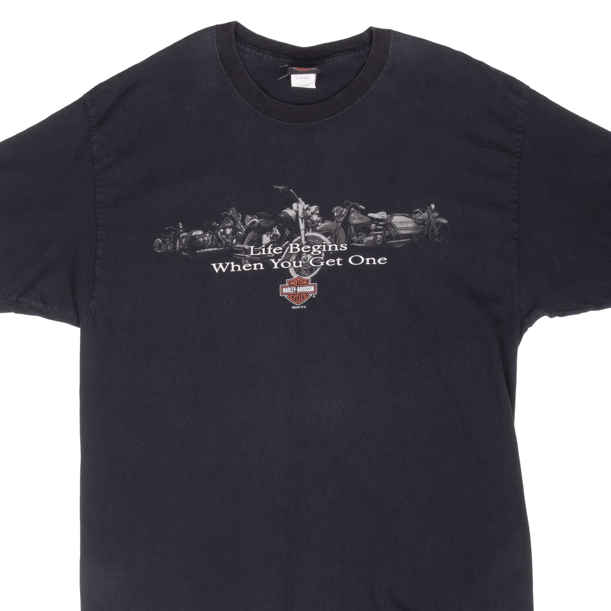 Vintage Harley Davidson Fort Wayne Indiana 2006 Tee Shirt Size XL