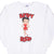 Vintage Betty Boop White Sweatshirt 1996 Size Large Made In Usa
