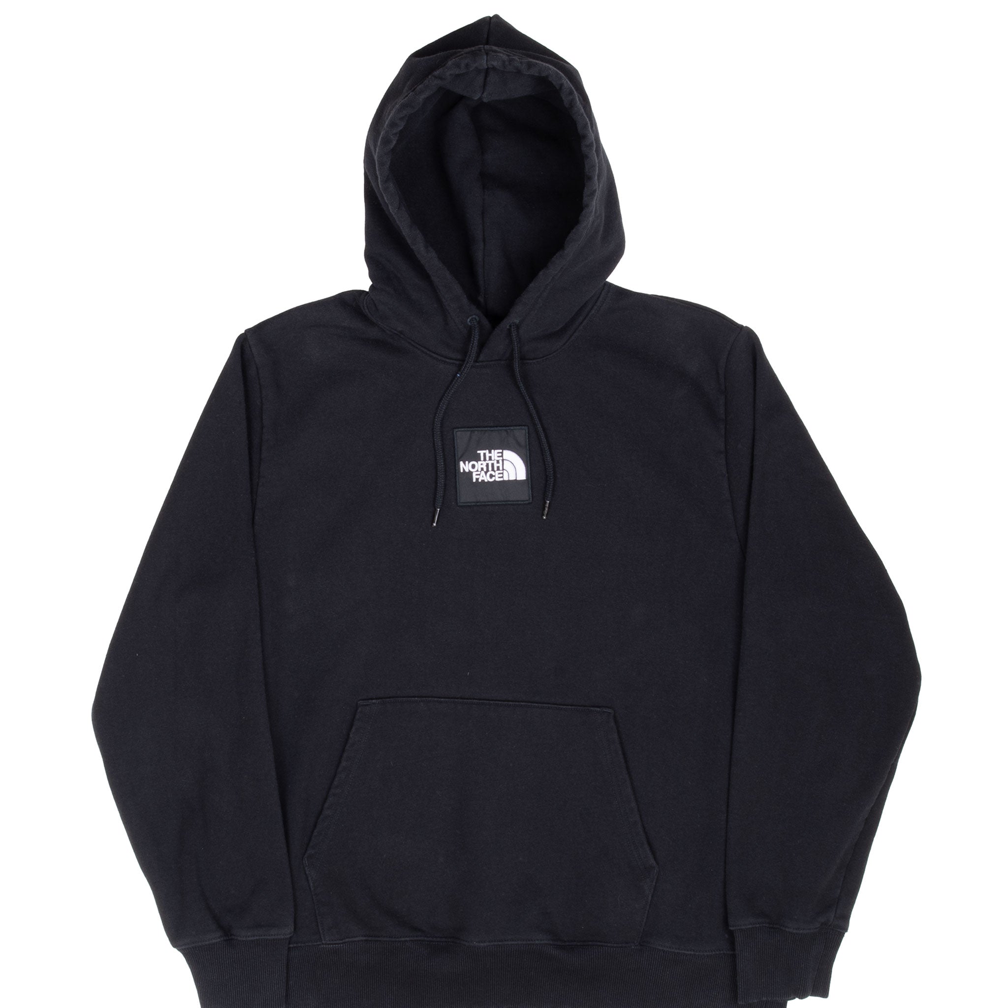 THE NORTH FACE BLACK HOODIE SWEATSHIRT 2000S SIZE XL