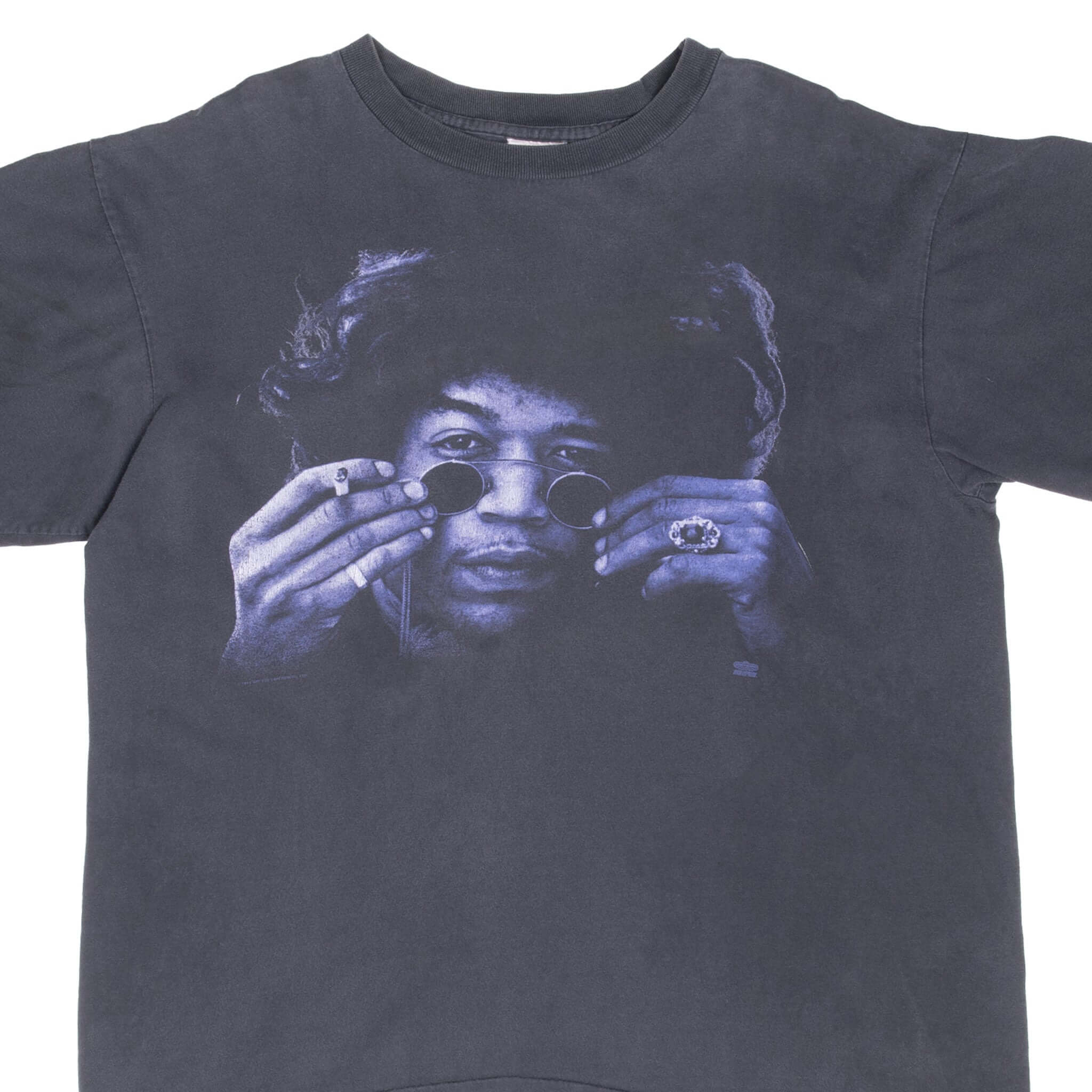 Vintage Jimi Hendrix 1990S Tee Shirt Large Made In Usa With Single Stitch Sleeves