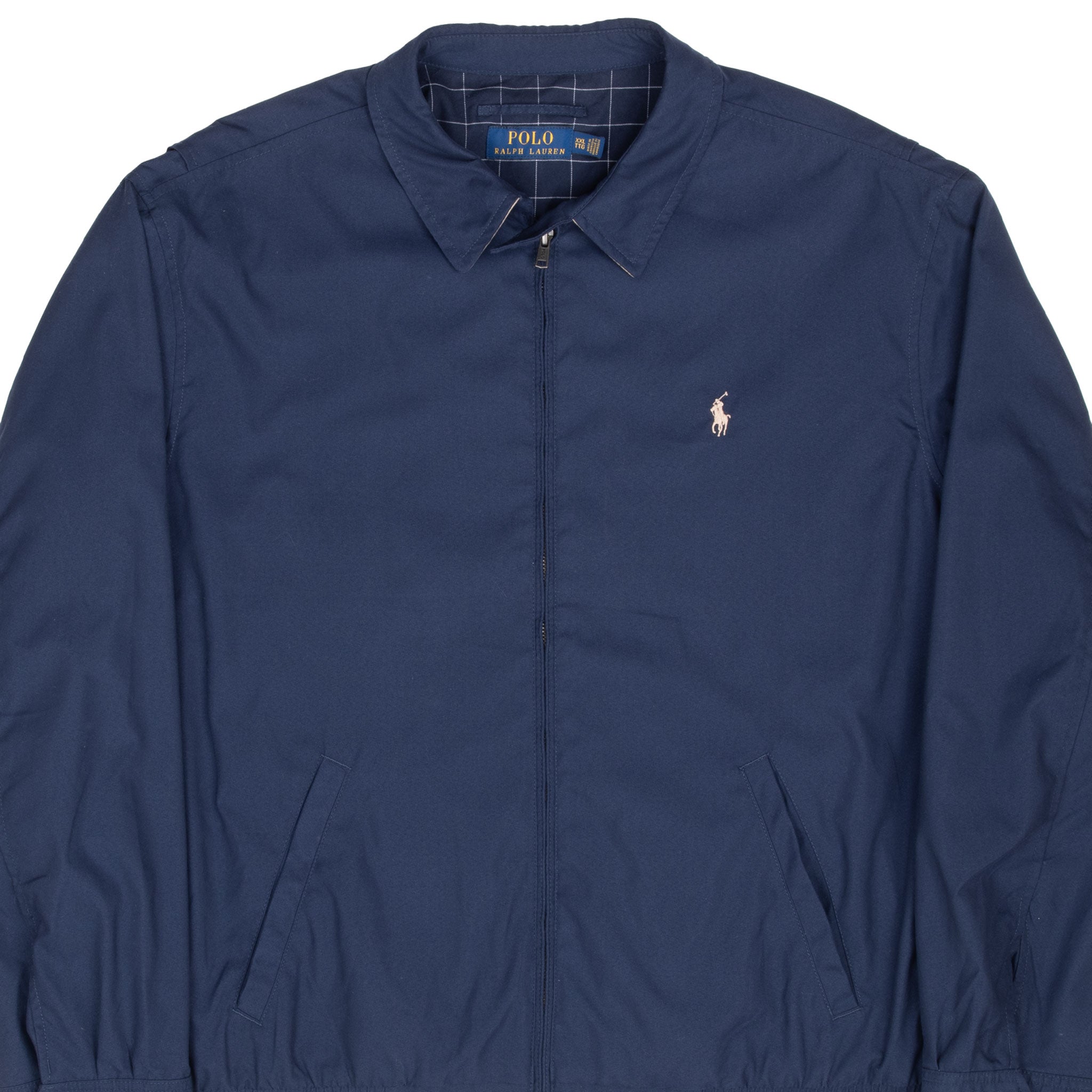 Vintage Polo Ralph Lauren Blue Harrington Golf Jacket Size 2XL