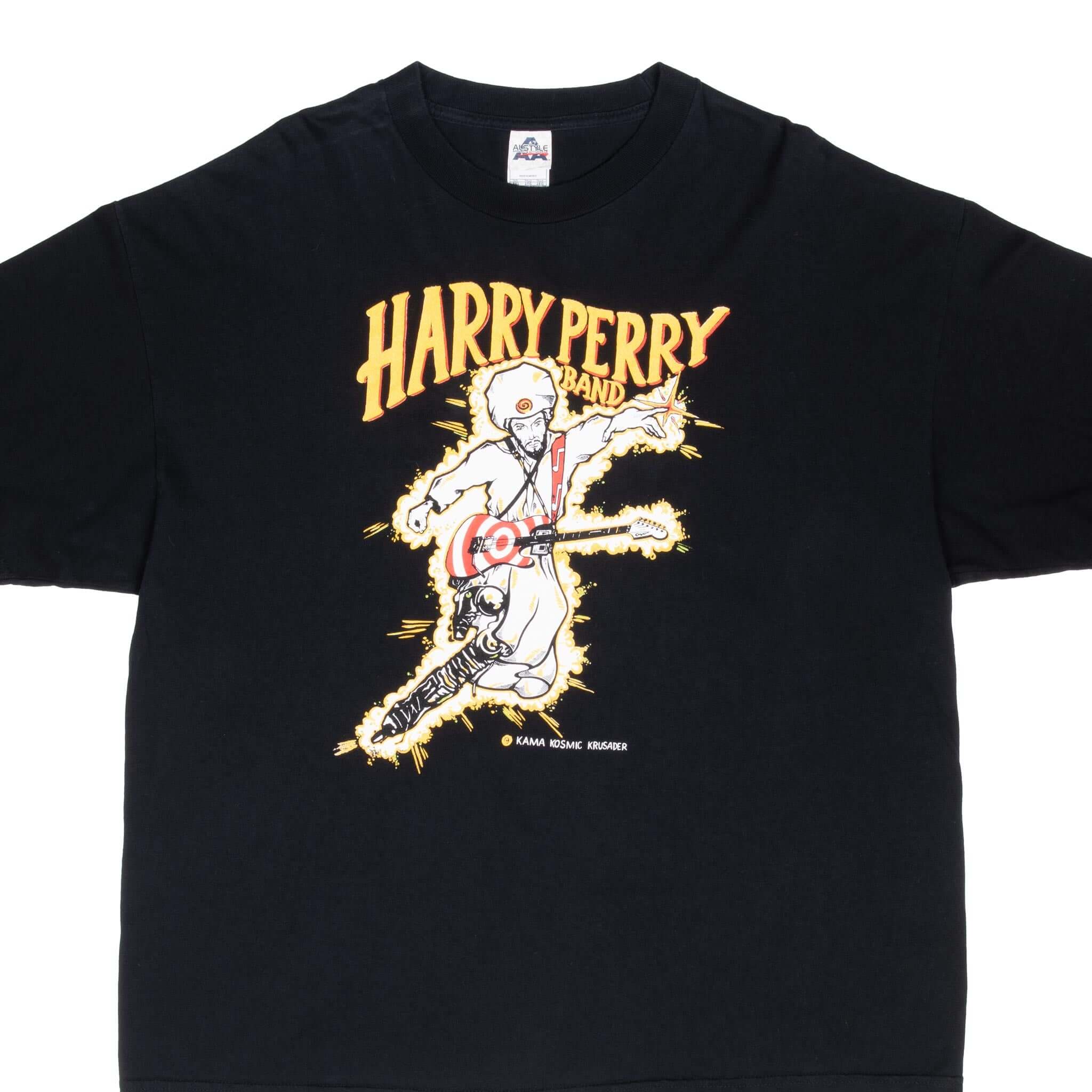 Vintage Harry Perry Каmа Kosmic Krusader 2000S Tee Shirt Size 2XL