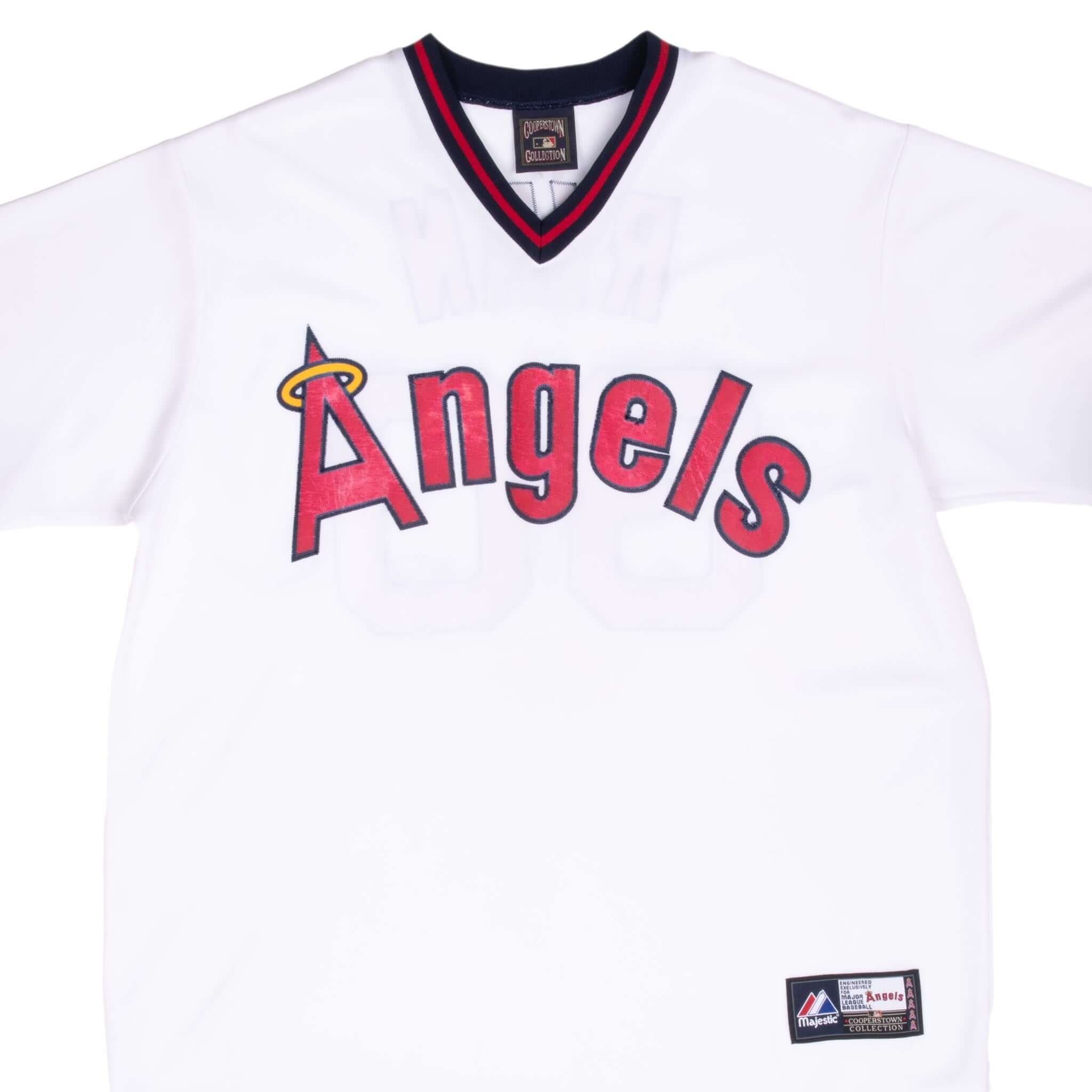 Vintage Mlb California Angels Nolan Ryan #30 Copperstown Collection Jersey 2000S Size 2XL