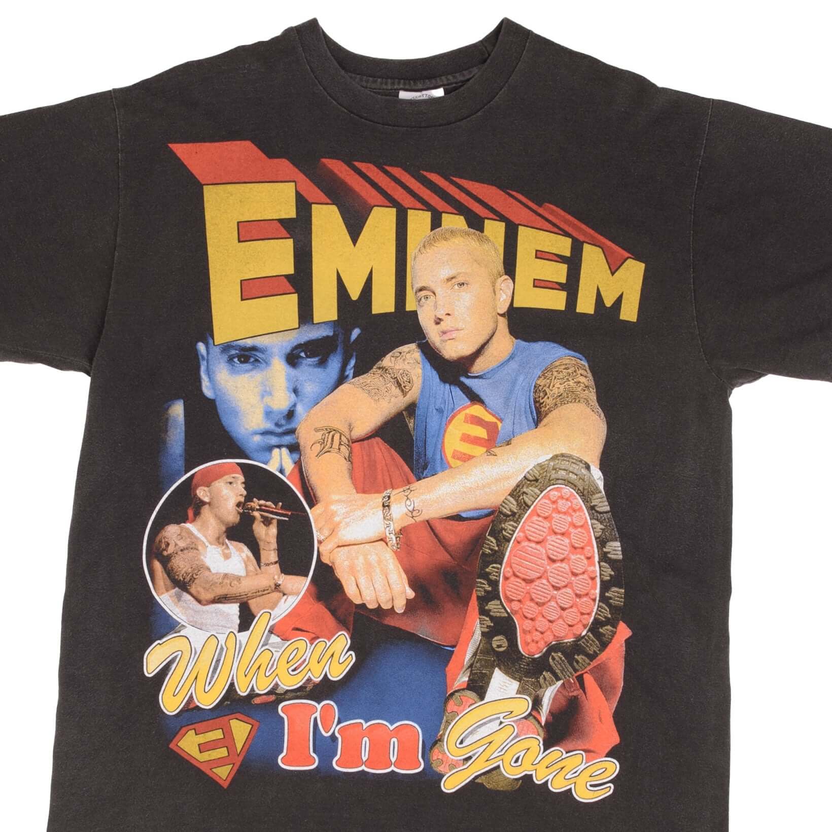 Bootleg Rap Tee Shirt Eminem When Im Gone Superman Size Large Single Stitch