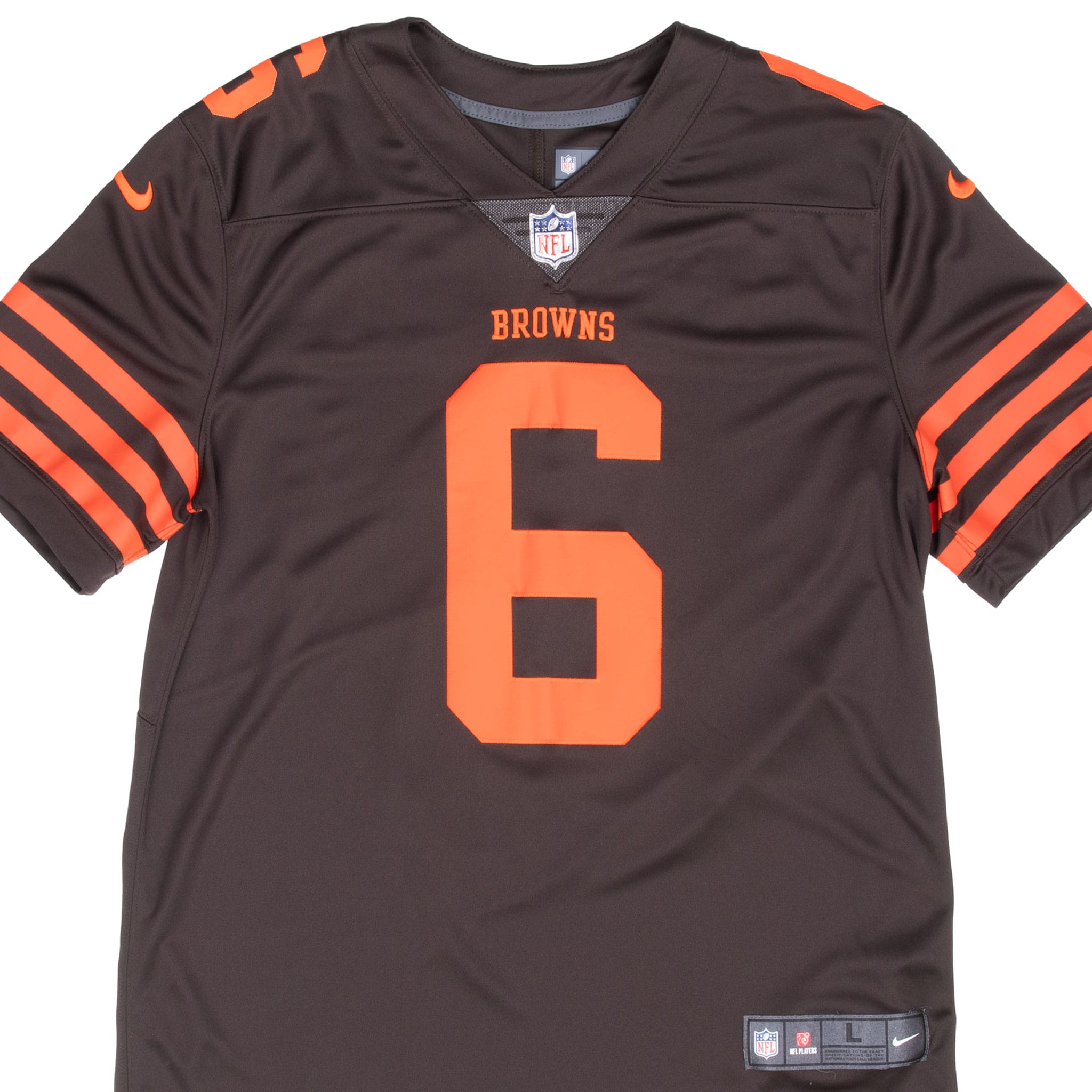 Vintage Nfl Cleveland Browns Mayfield #6 Nike Jersey Size Large
