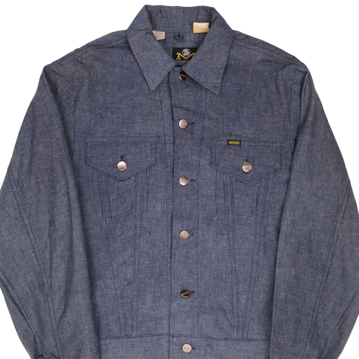 Vintage Maverick Denim Jacket 3J47Mj Size 36 Made In USA