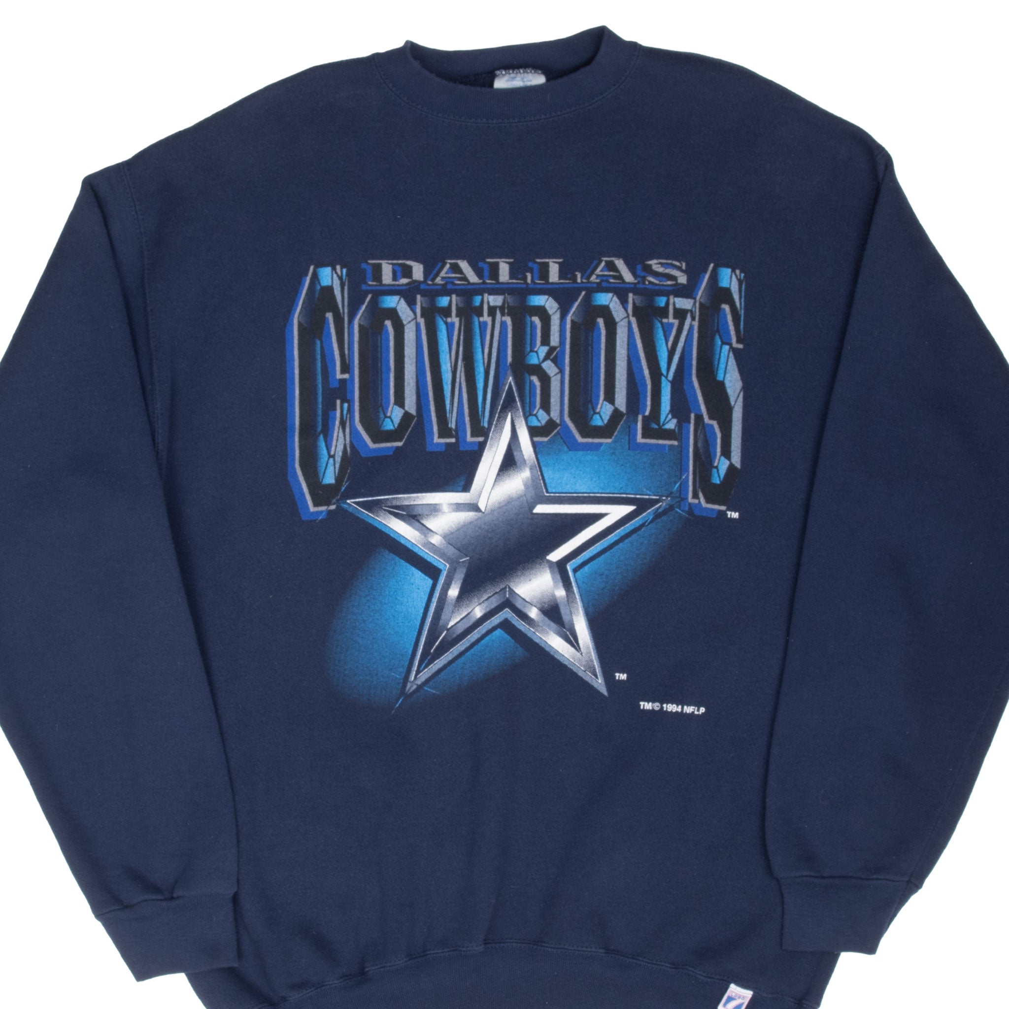 Vintage Nfl Dallas Cowboys 1994 Sweatshirt Size XL Tall Made In USA