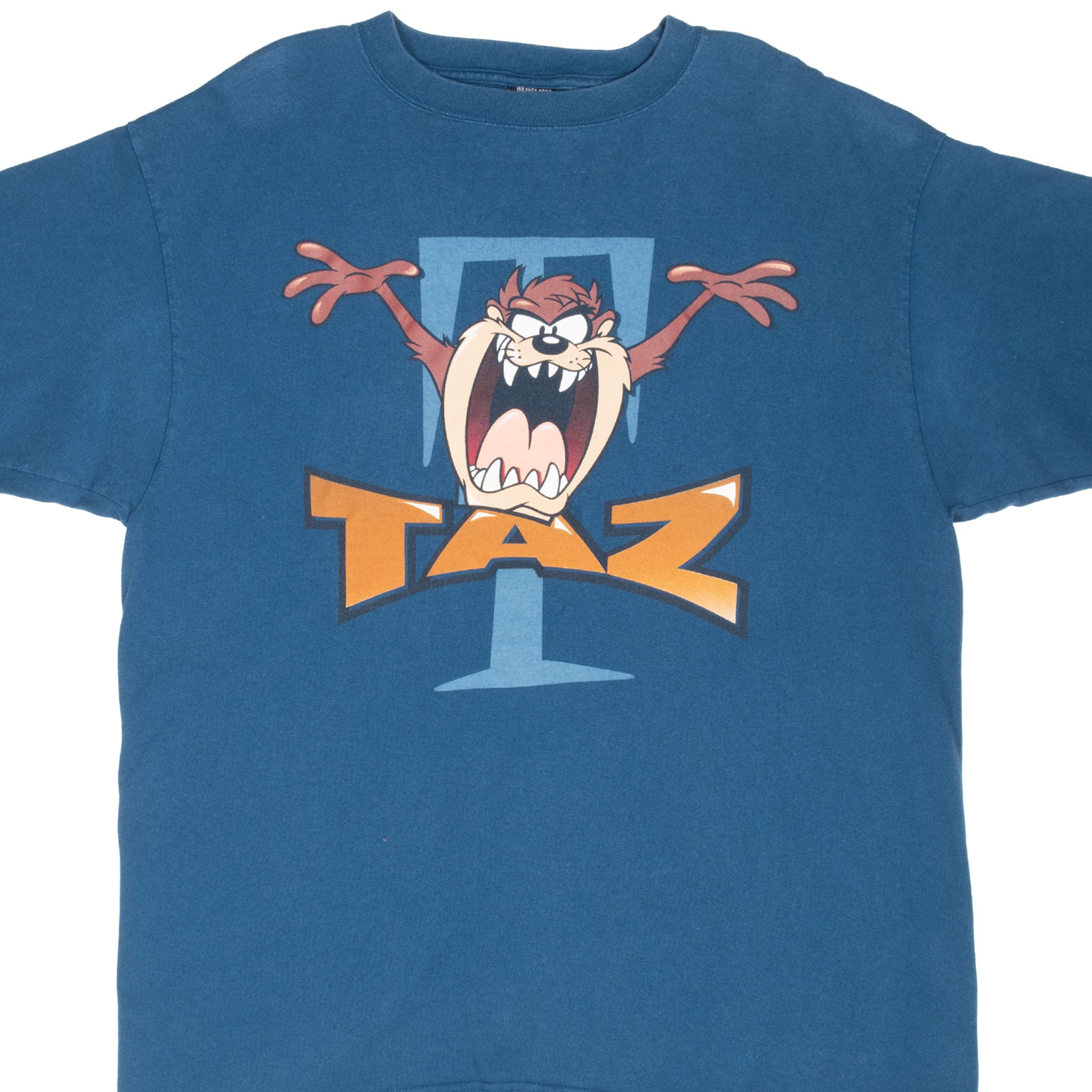 Vintage Looney Tunes Taz Biker Harley Davidson Tee Shirt 1998 Size XL Made In Usa