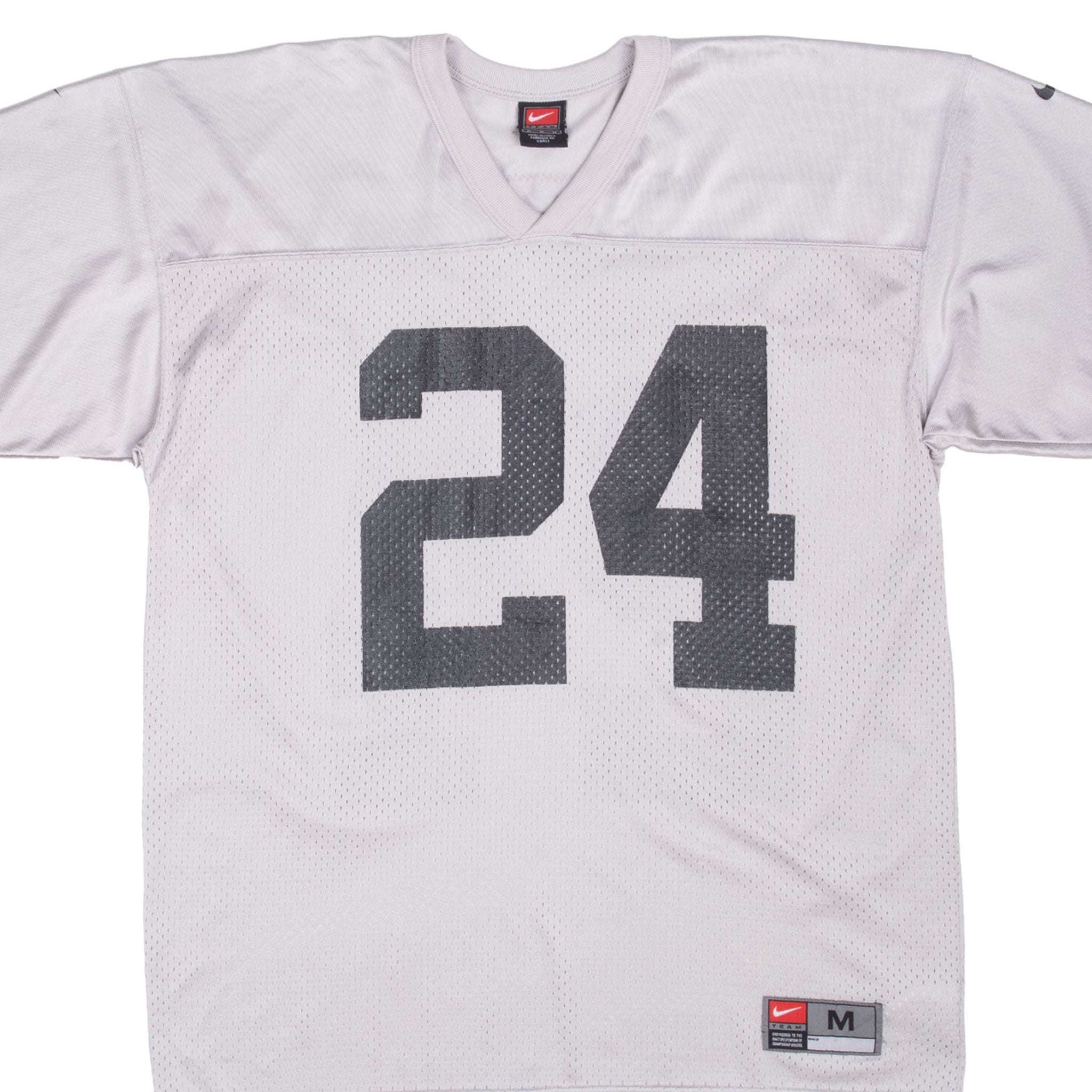 Vintage Nike Nfl Oakland Raiders Woodson #24 Jersey 1990S Size Medium