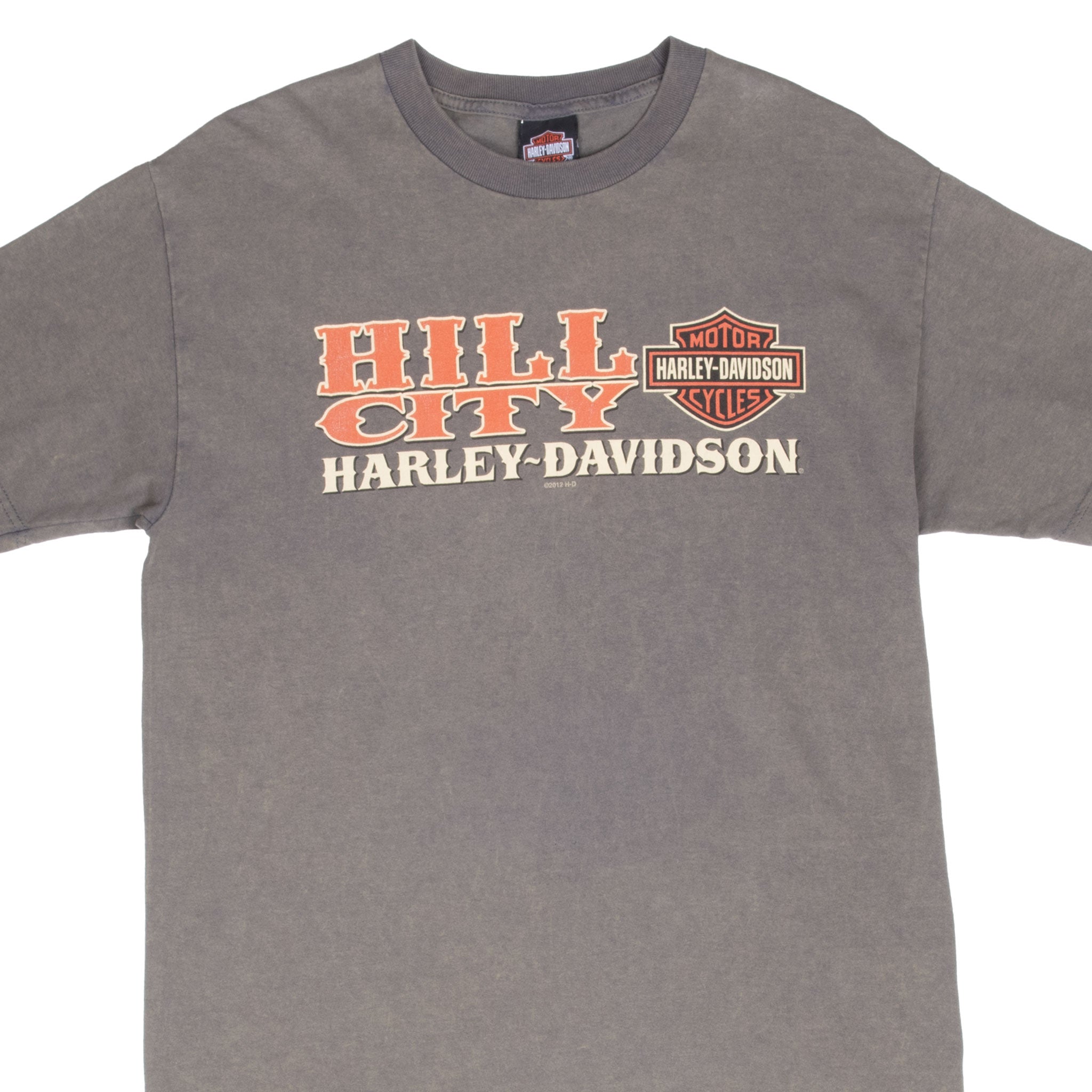 Vintage Harley Davidson Hill City South Dakota 2012 Tee Shirt Size Large