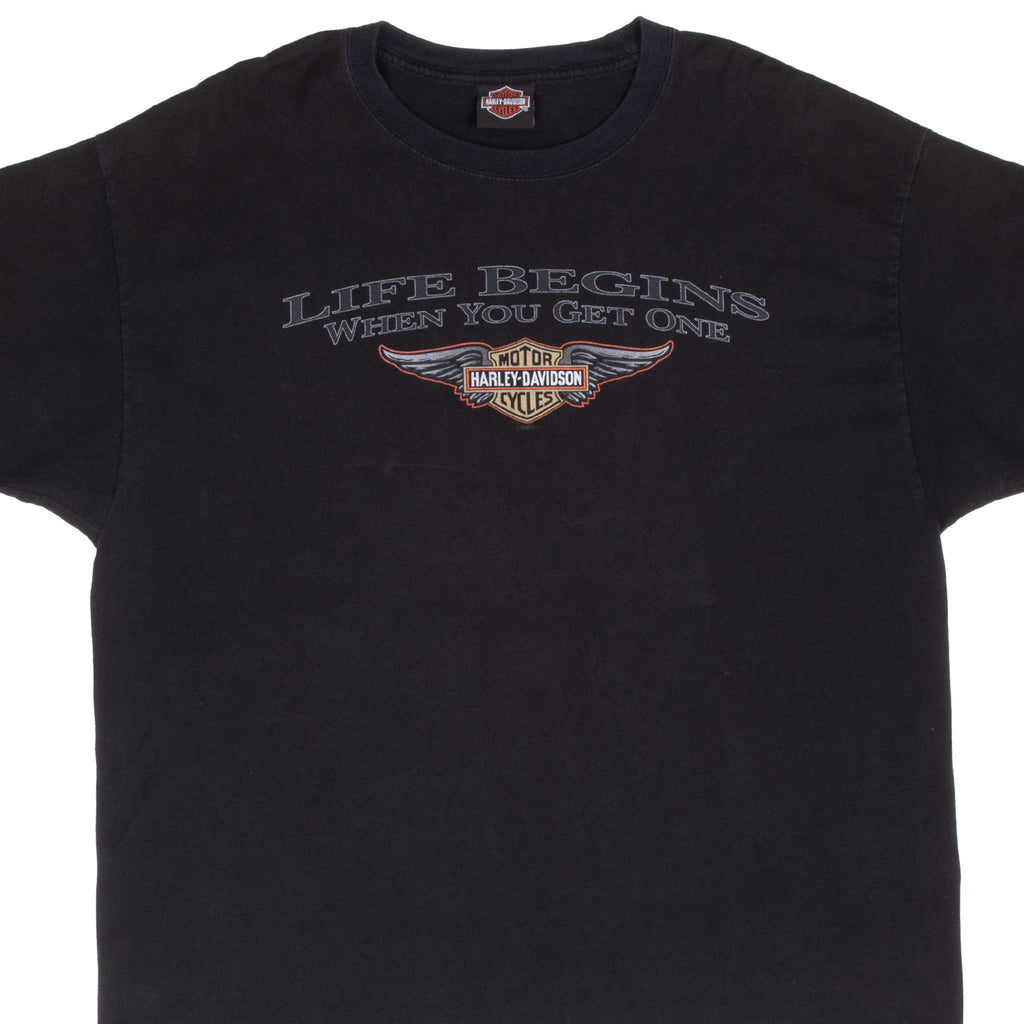 Vintage Harley Davidson Sandy Utah Tee Shirt 2010 Size XL