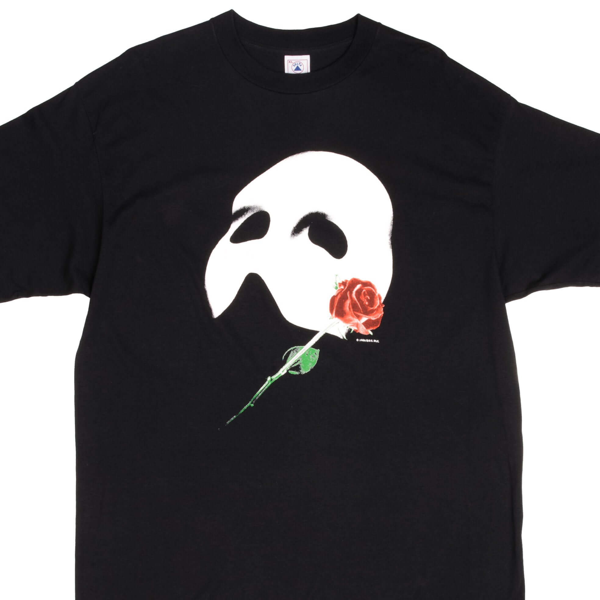 Vintage The Phantom Of The Opera Tee Shirt 1986 Size XL Made In USA With Single Stitch Sleeves