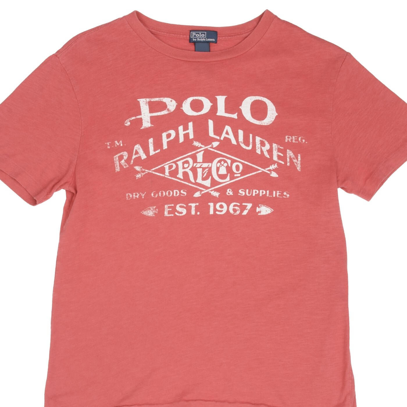 Vintage Polo Ralph Lauren Tee Shirt 1990S Size Large Youth (14-16) 