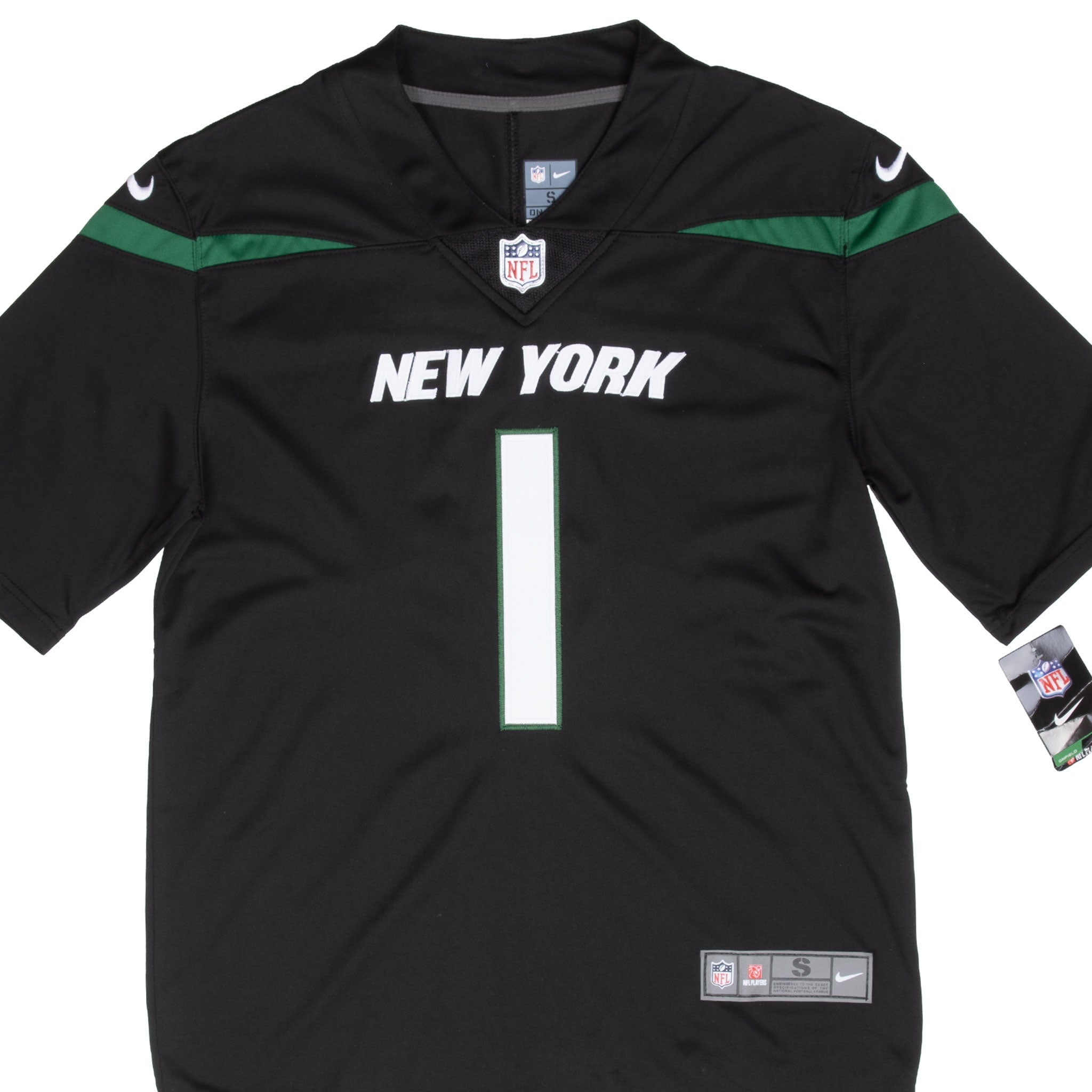 VINTAGE NFL NIKE NEW YORK JETS GARDNER #1 JERSEY 2012 SIZE SMALL DEADSTOCK