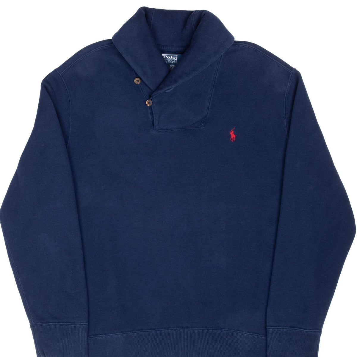 Vintage Polo Ralph Lauren Blue Sweatshirt 1990S Size Xl