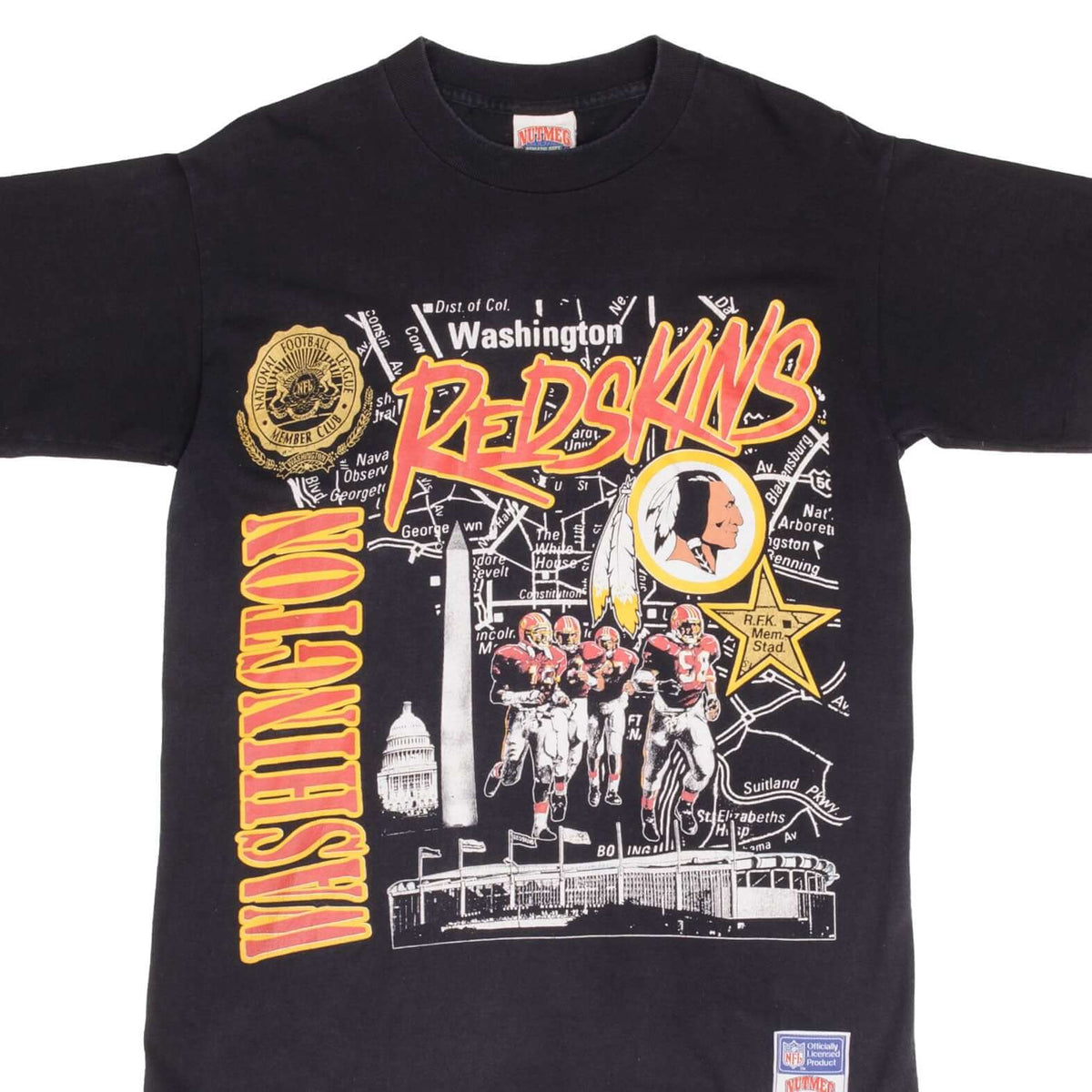VINTAGE NFL WASHINGTON REDSKINS 1990S TEE SHIRT SIZE MEDIUM MADE IN US