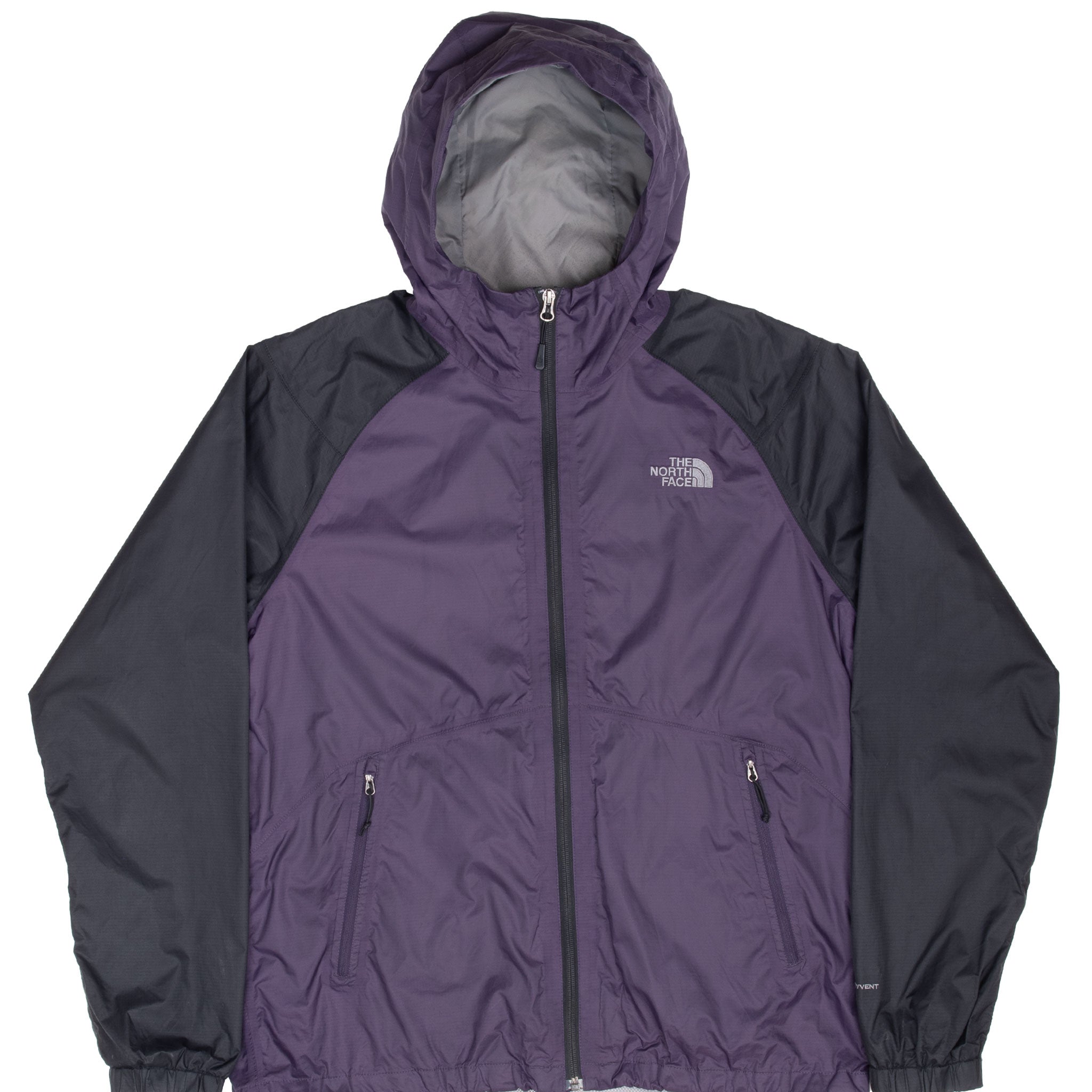 Vintage The North Face Purple Black Windbreaker Jacket Size Large