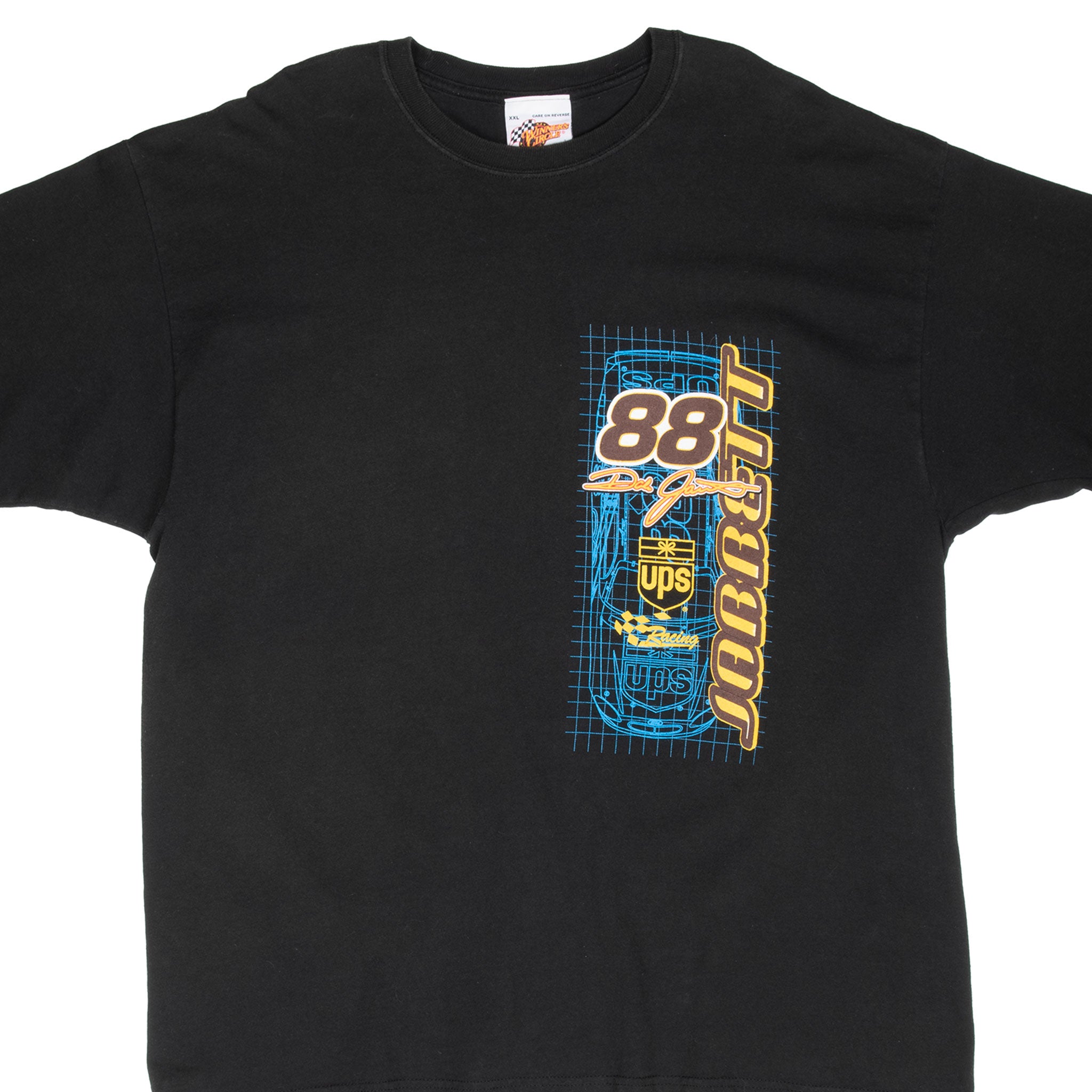 VINTAGE NASCAR DALE JARRETT UPS #88 1990S TEE SHIRT SIZE XL