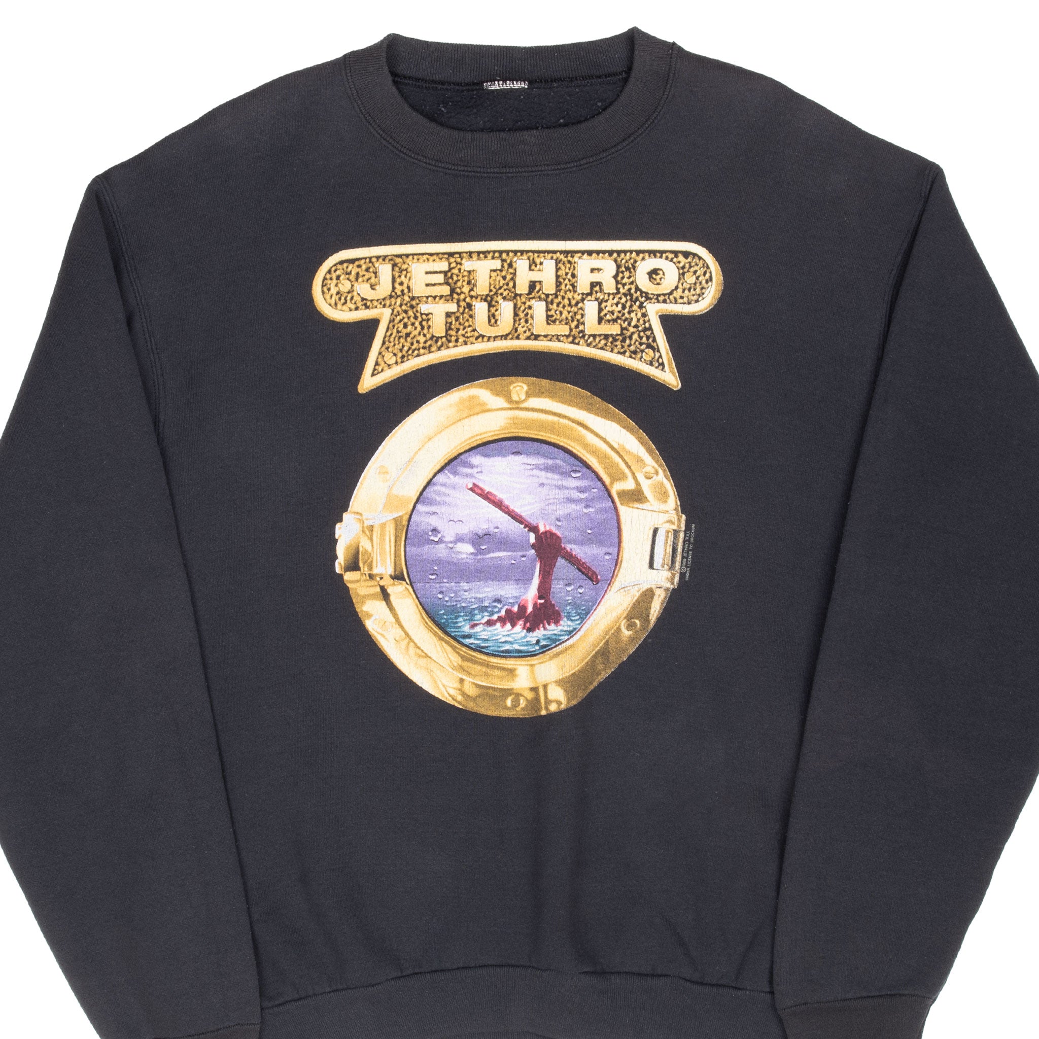 Vintage Jethro Tull Rock Island 1989 Sweatshirt Size XL