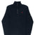 Vintage Polo Ralph Lauren Black Quarter 1/4 Zip Sweater 1990S Size Medium