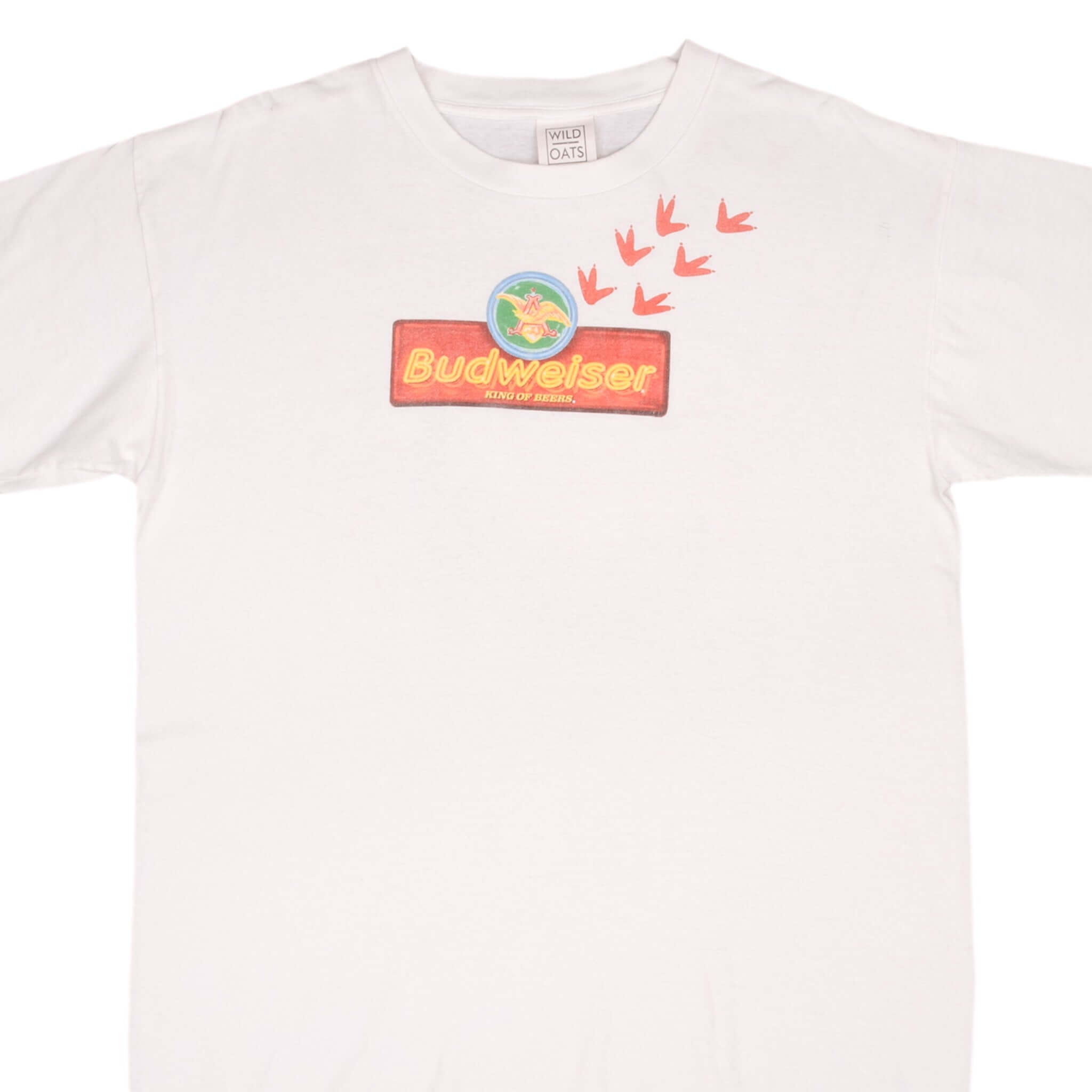 Vintage Budweiser Chameleons Tee Shirt 1997 Size Xl Made In USA