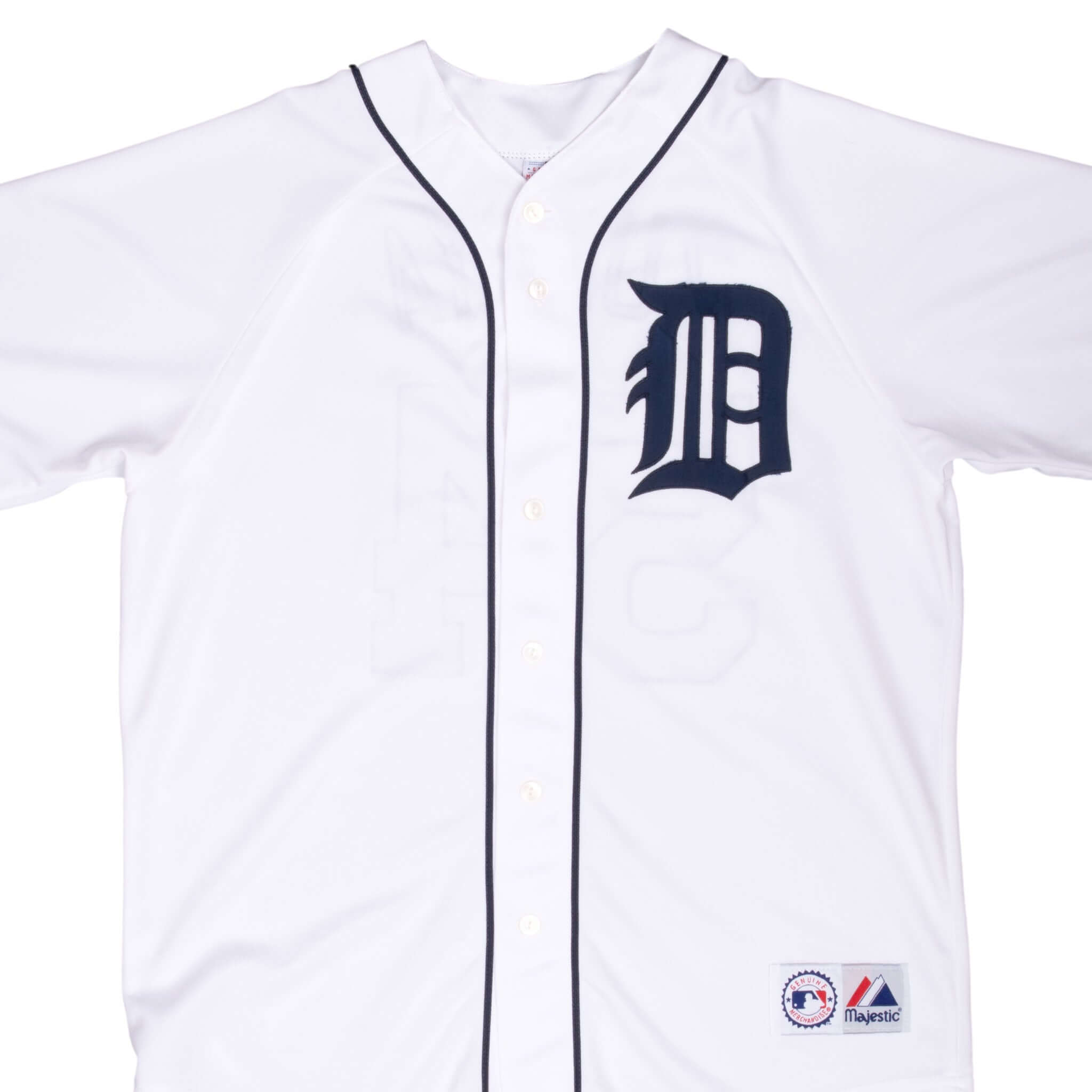 Vintage Mlb Detroit Tigers Zumaya #54 Majestic Jersey 2000S Size Large Made In Usa