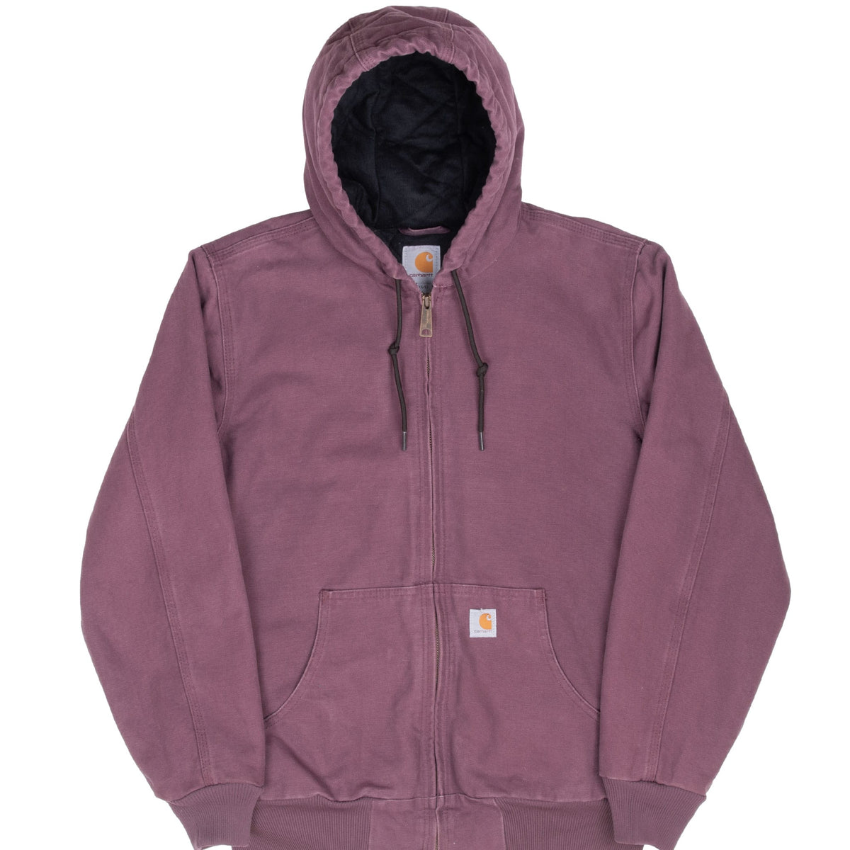 Vintage Carhartt Deep Plum Wj130Dpm Active Jacket 2018 Size Woman Small