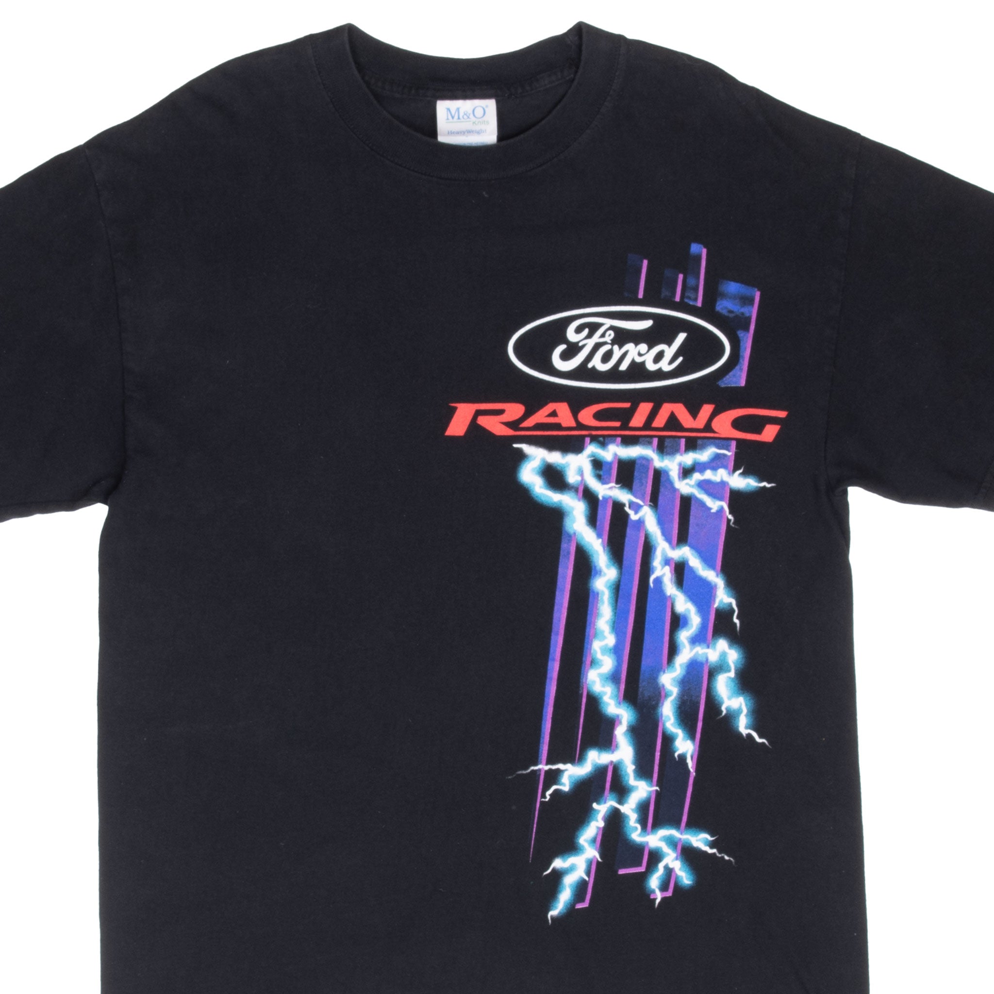 Vintage Nascar Ford Racing Greased Lighting #64 1990S Tee Shirt Size Large