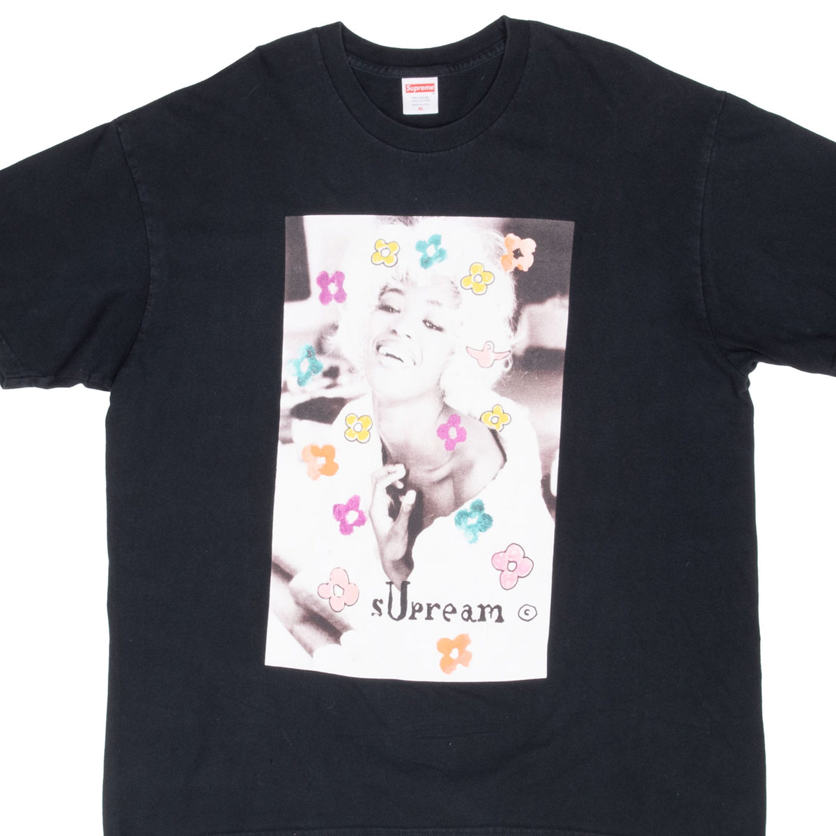 Supreme Naomi Campbell Photo Black T-Shirt SS20 Size XL
