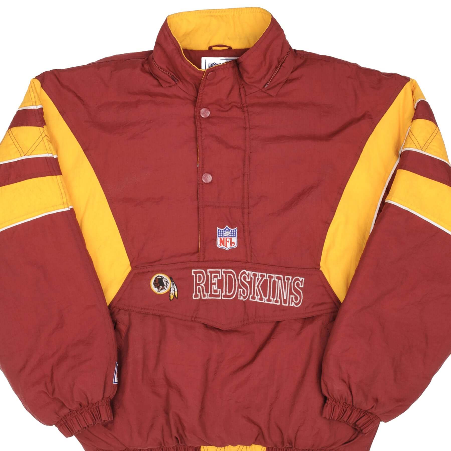 Blouson Vintage Redskins XL En Cuir - Couleur Marron, Style Bomber, Occasion Excellent état | Presque Jamais Porté