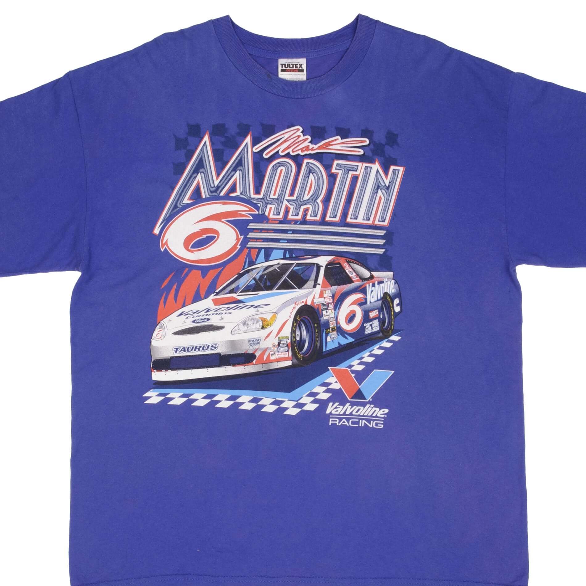 Vintage Nascar Mark Martin #6 2000 Tee Shirt Size 2XL